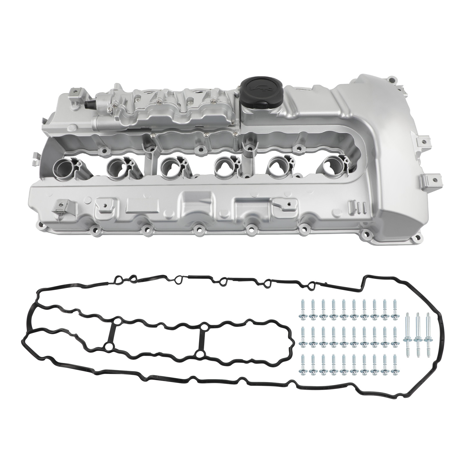 Aluminum Valve Cover & Gasket for BMW N54B30A 135i 335i 535i xDrive 740i 3.0L