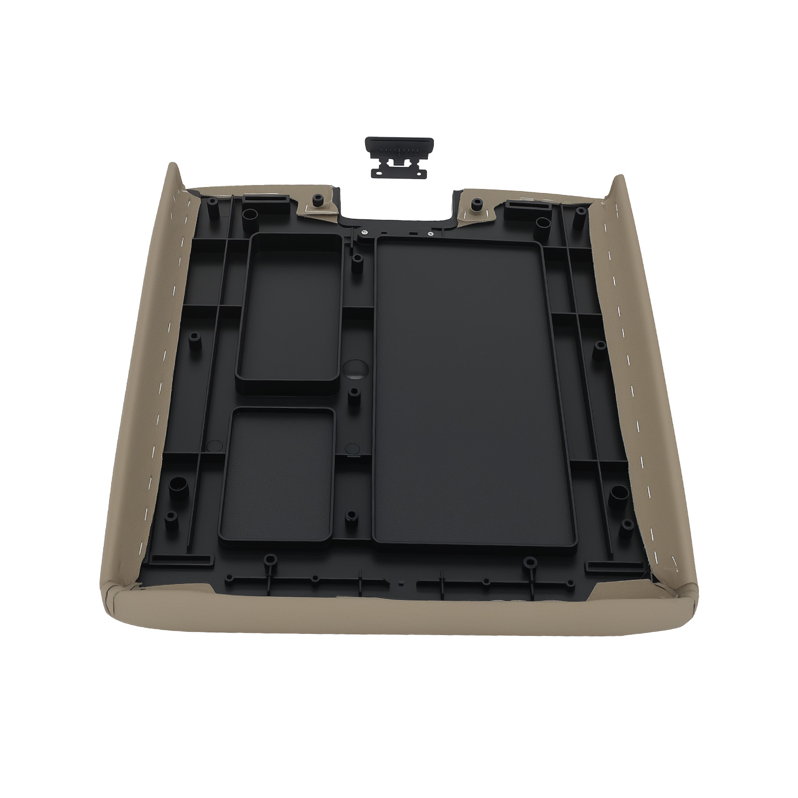Beige Center Console Storage Lid for GMC Sierra Tahoe 2007-2014 20864151