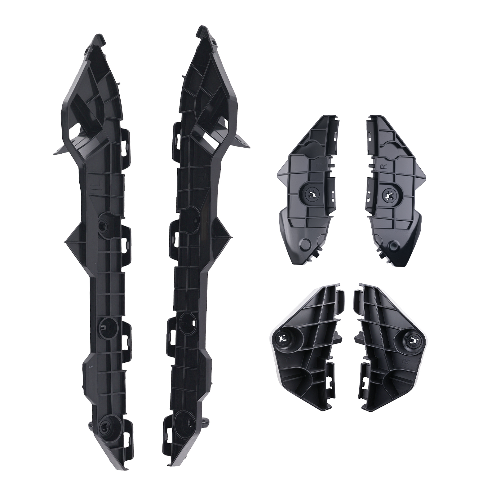 6x For Toyota Corolla 2009-2013 Left+Right Rear Bumper Retainer Support Brackets