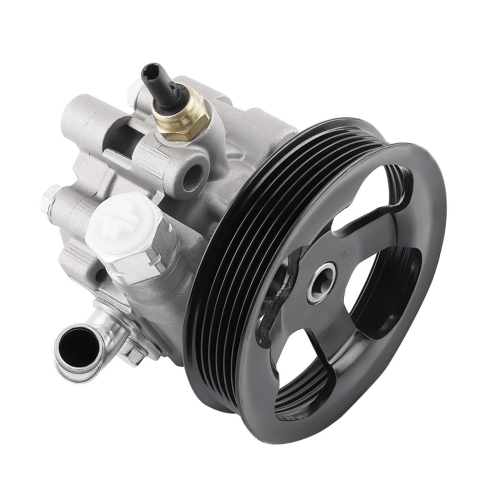 1x Power Steering Pump With Pulley For Toyota Corolla 2003 2004 - 2008 21-5345