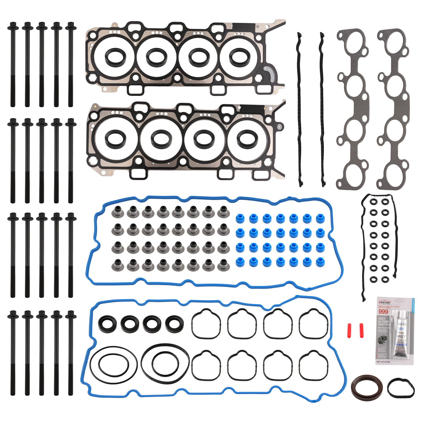 Engine Head Gasket Set with Bolts for Ford F150 Mustang 5.0L DOHC 2011-2014 New