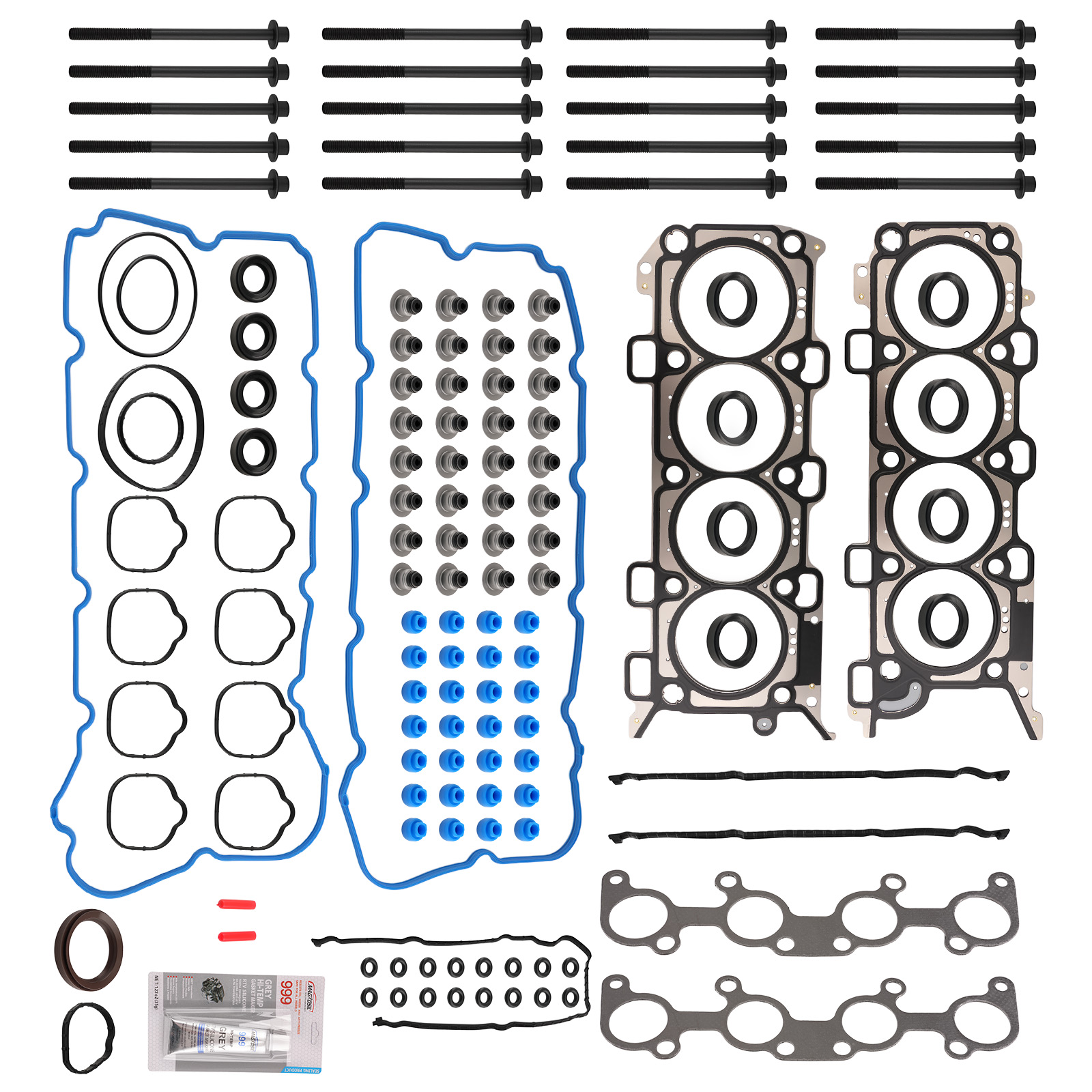 Engine Head Gasket Set with Bolts for Ford F150 Mustang 5.0L DOHC 2011-2014 New