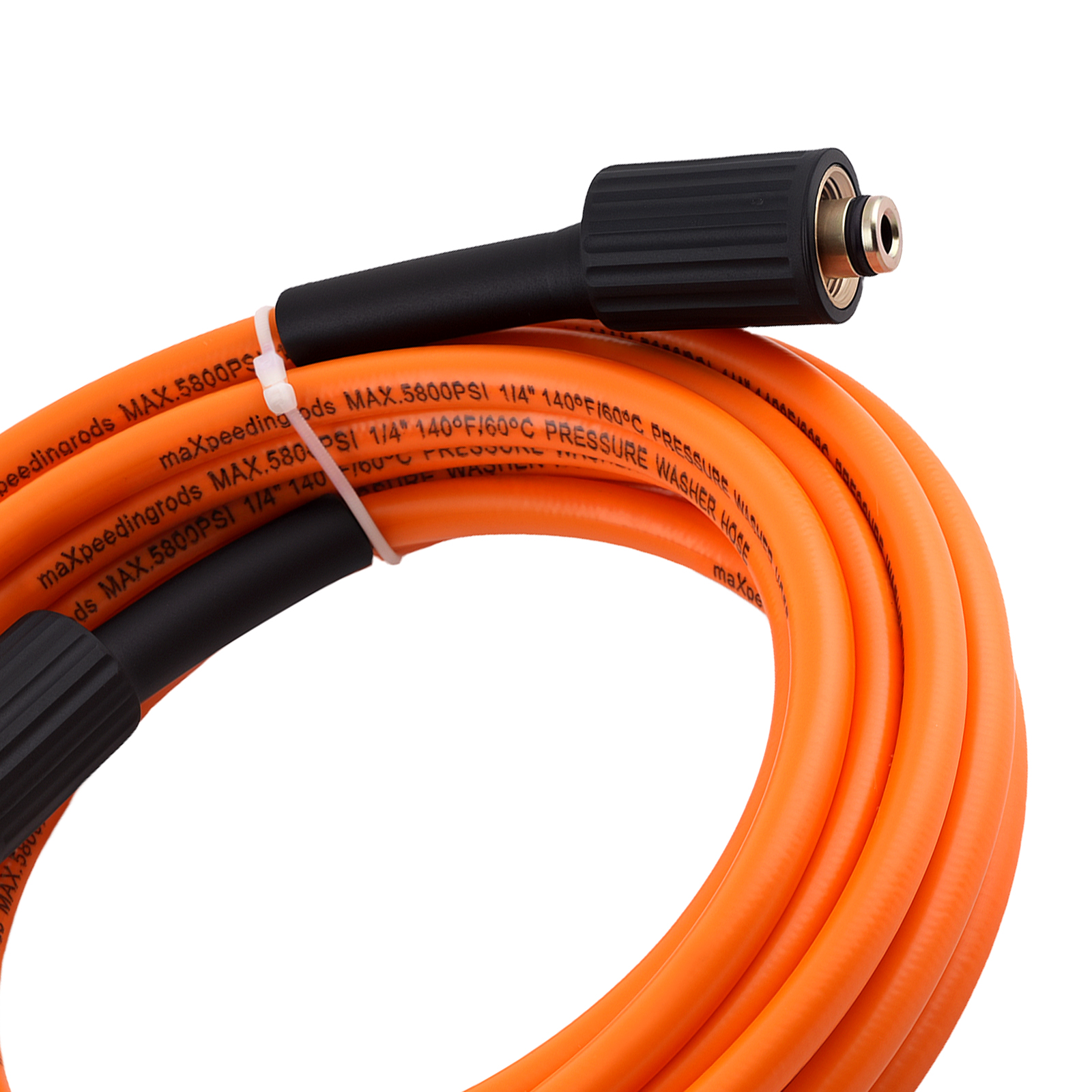 25Feet Pressure Washer Extension Hose 5800PSI 1/4
