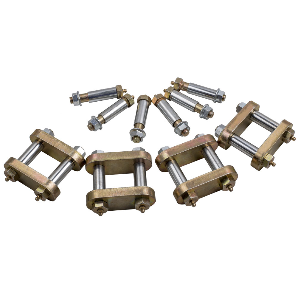 Heavy Duty Shackle Upgrade Kit fits for Tandem Axle For MORryde UO12