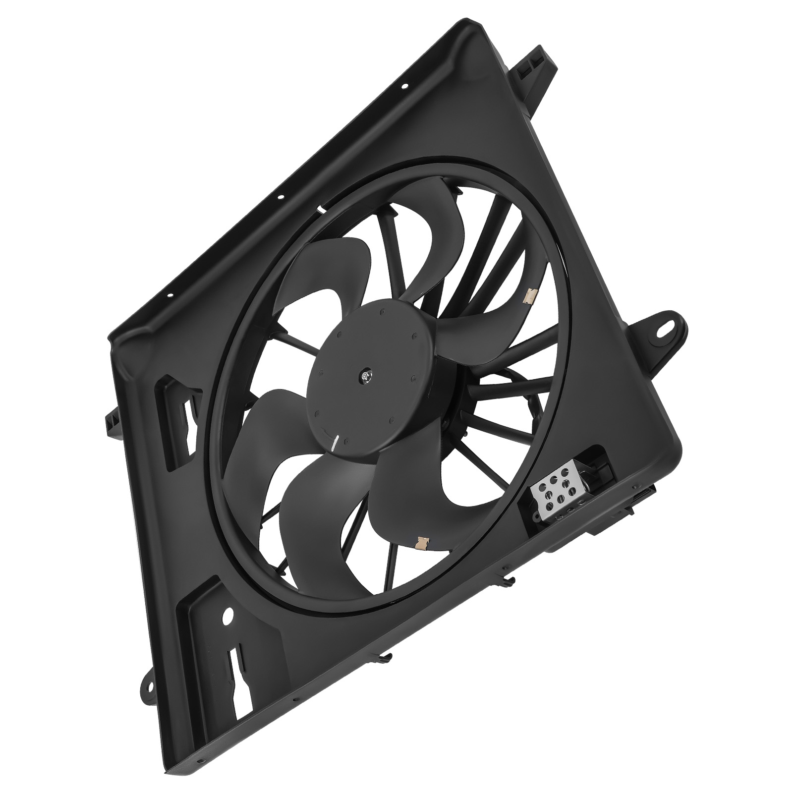 Cooling Fan Assembly for Jeep Wrangler JK V6 3.8L 07-2011 52079654AE 55056642AC
