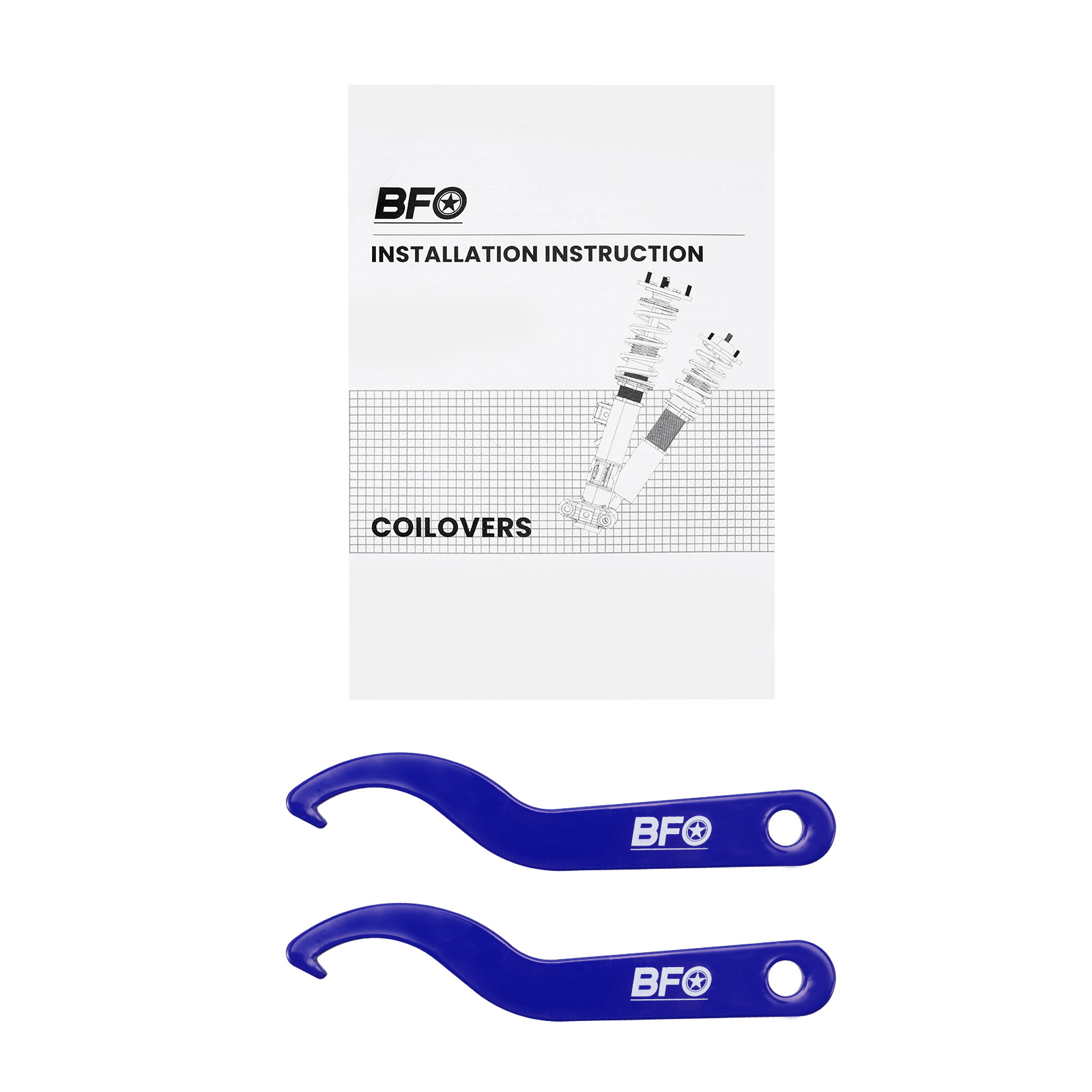 BFO Coilover Shock Suspension Kit for Toyota Corolla 1987-2002 Adjustable Height