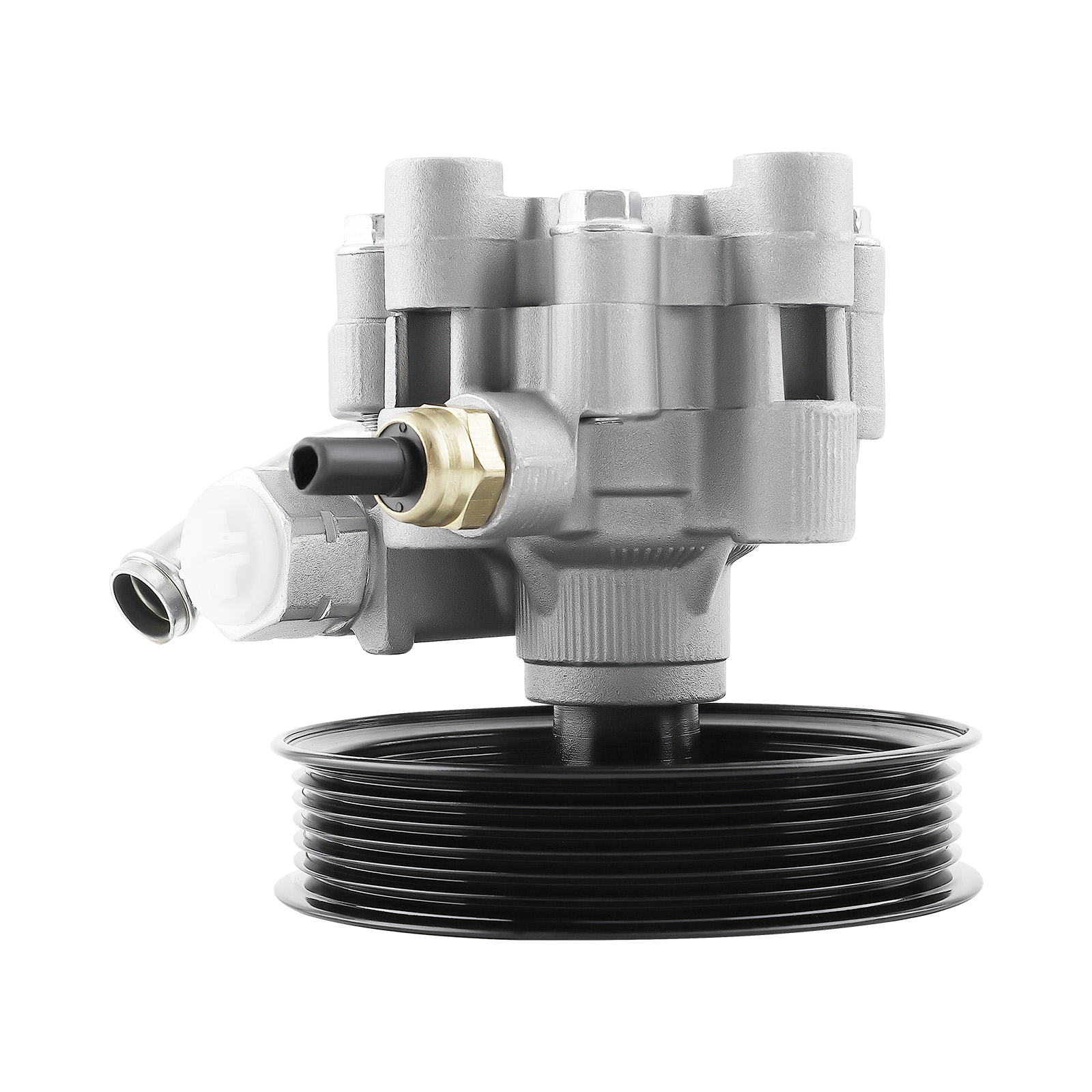 1x Power Steering Pump With Pulley For Toyota Corolla 2003 2004 - 2008 21-5345
