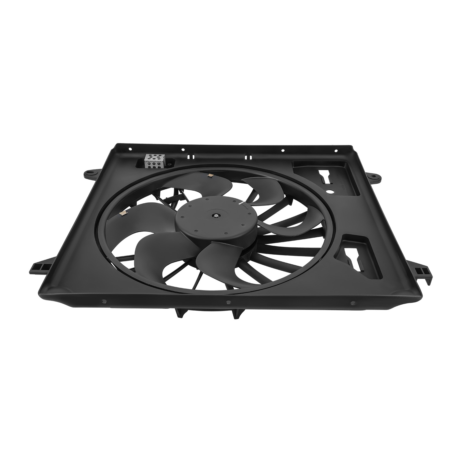Cooling Fan Assembly for Jeep Wrangler JK V6 3.8L 07-2011 52079654AE 55056642AC