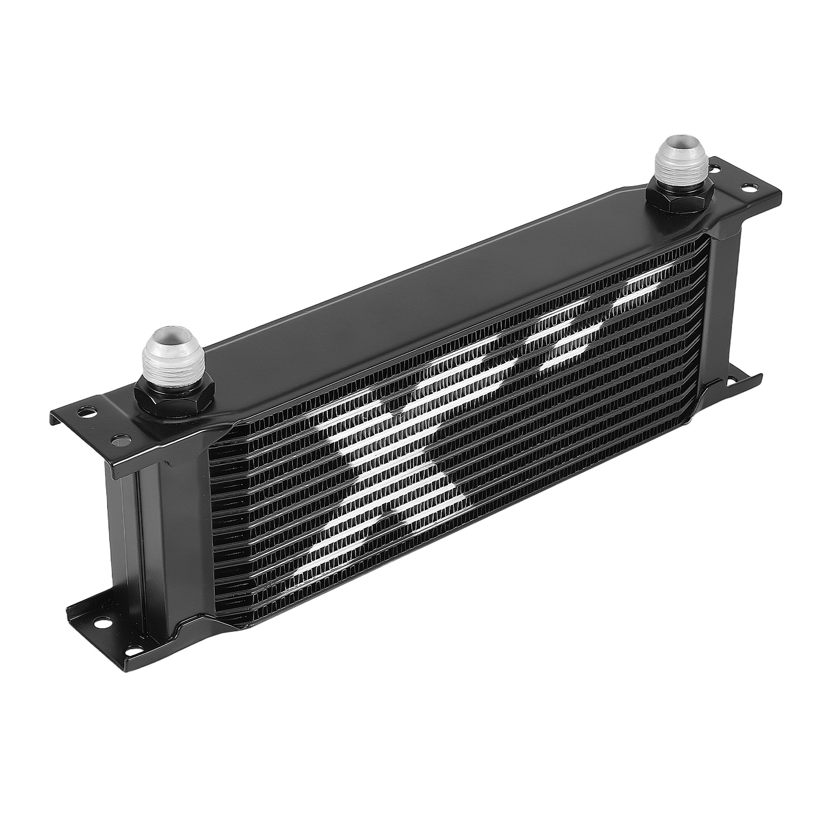 13 Row Aluminum Oil Cooler Universal 10AN Transmission Engine with Bracket Kit