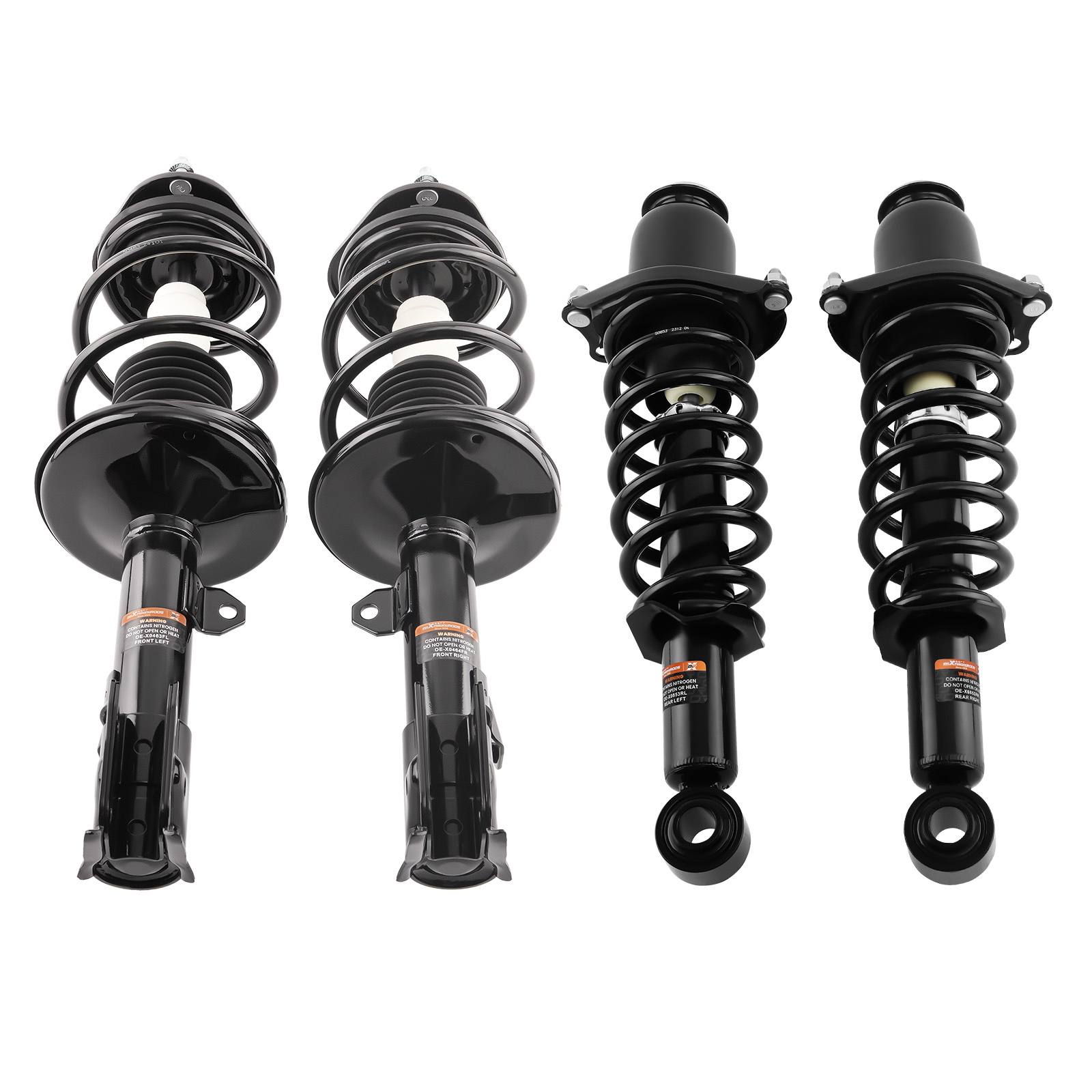 Suspension Rear Front Struts w/ Coil Springs For Toyota Corolla 2009 2010 2012