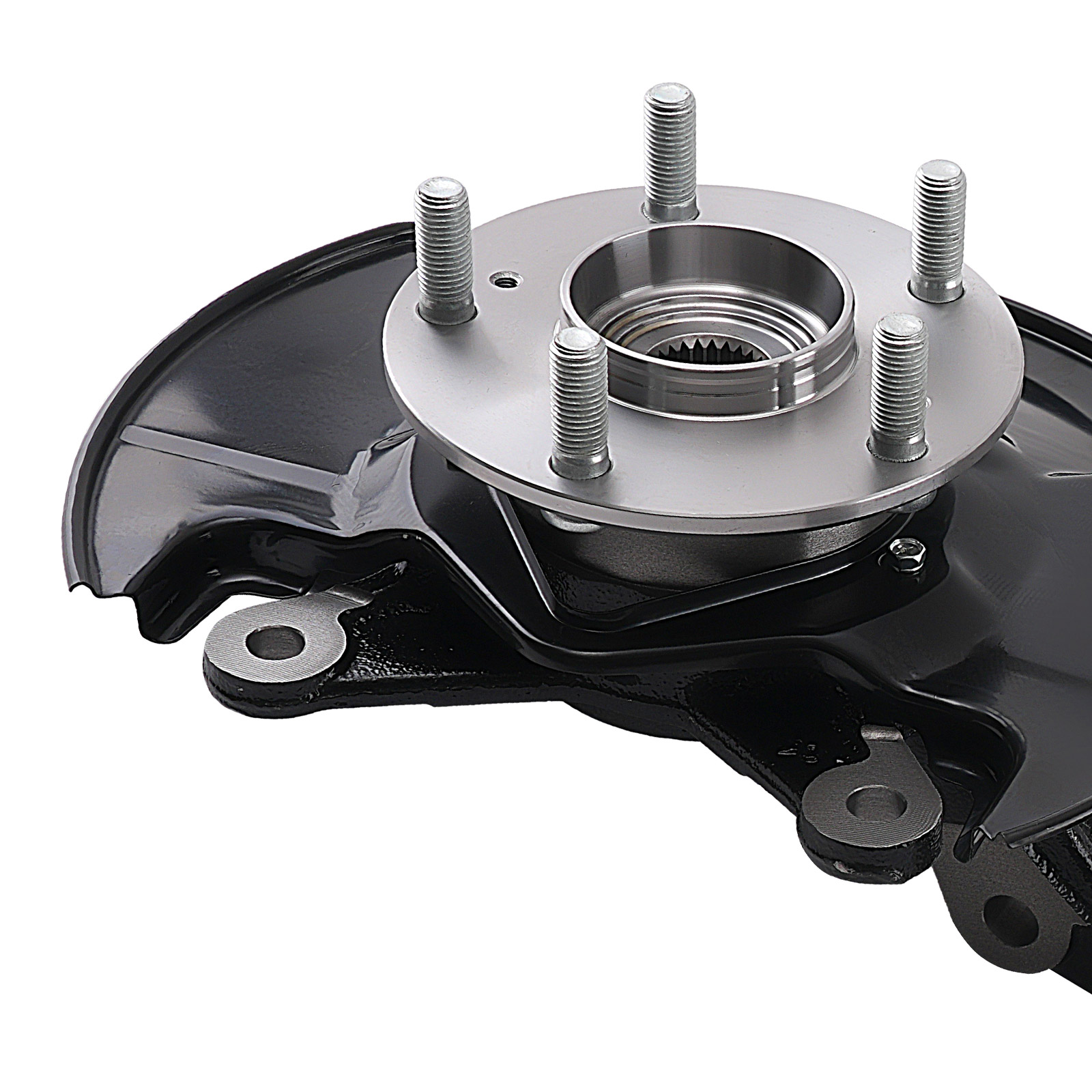 Pair Front Steering Knuckle & Wheel Hub Bearing FOR HONDA CIVIC DX, DX-G 698451