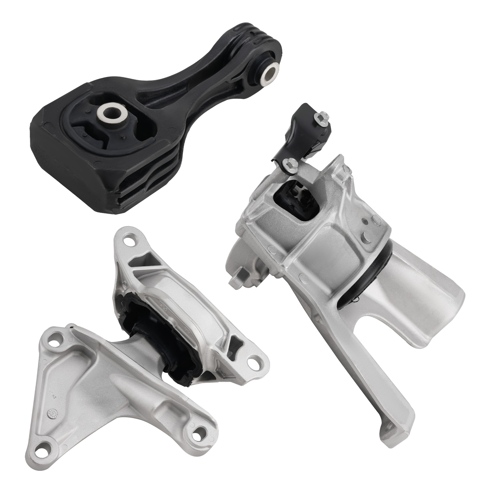 3Pcs Engine Mounts & Automatic Transmission Mount For Honda Civic 1.5L L4 16-21