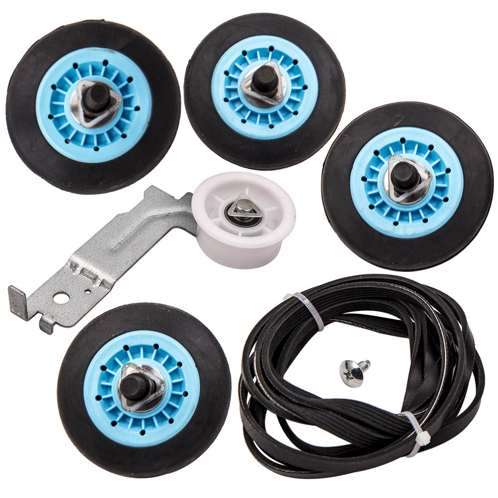 for Samsung Dryer Model Repair Drum Support Roller & Belt & Idler