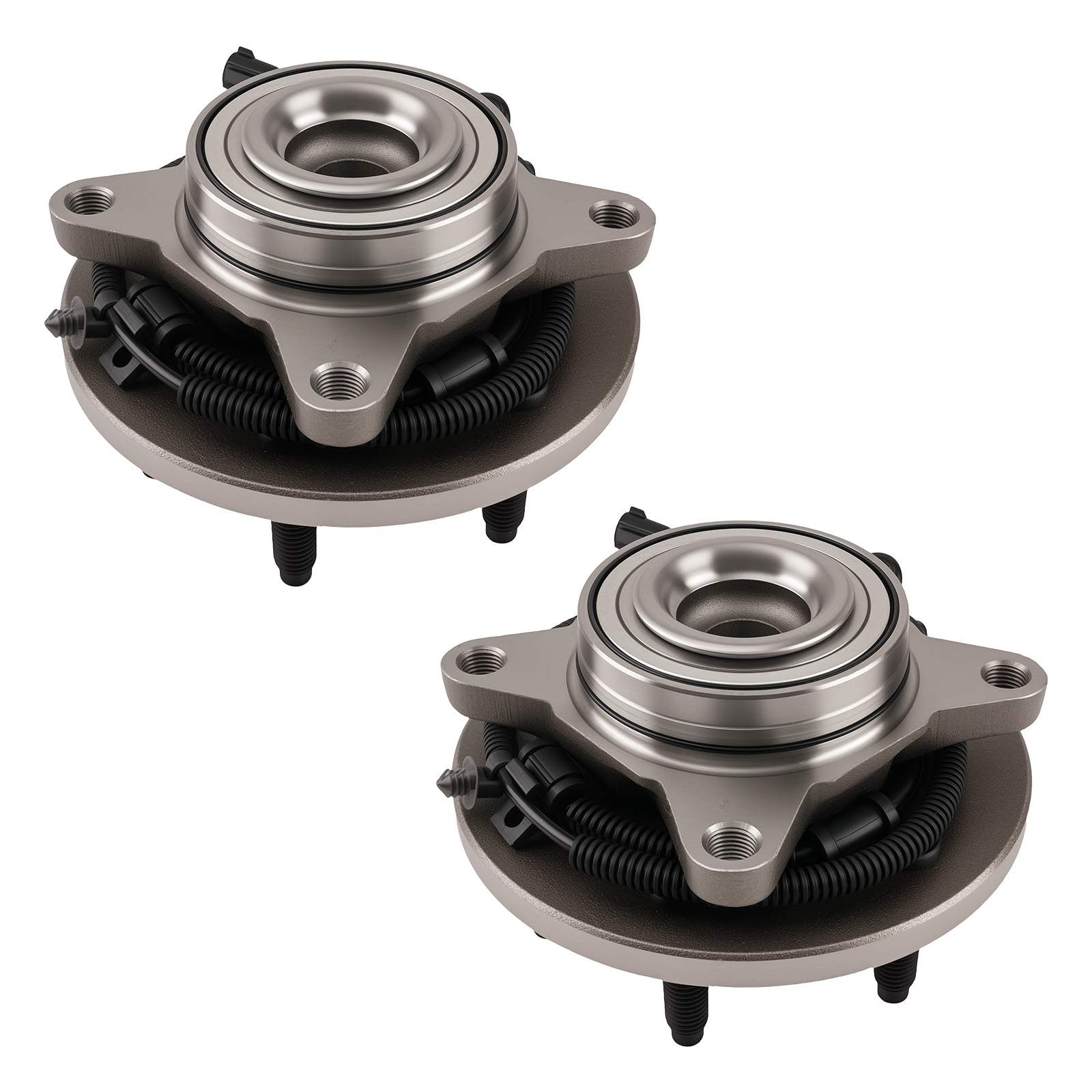 Front Wheel Bearing Hub Pack for Ford F-150 2009-2010 515117 6 Bolt RWD ABS
