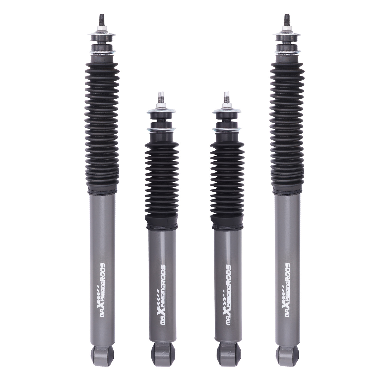 Drop Shocks Kit for Ford F100 F150 2WD 65-79 Front Rear Lowering W/Dust Cover
