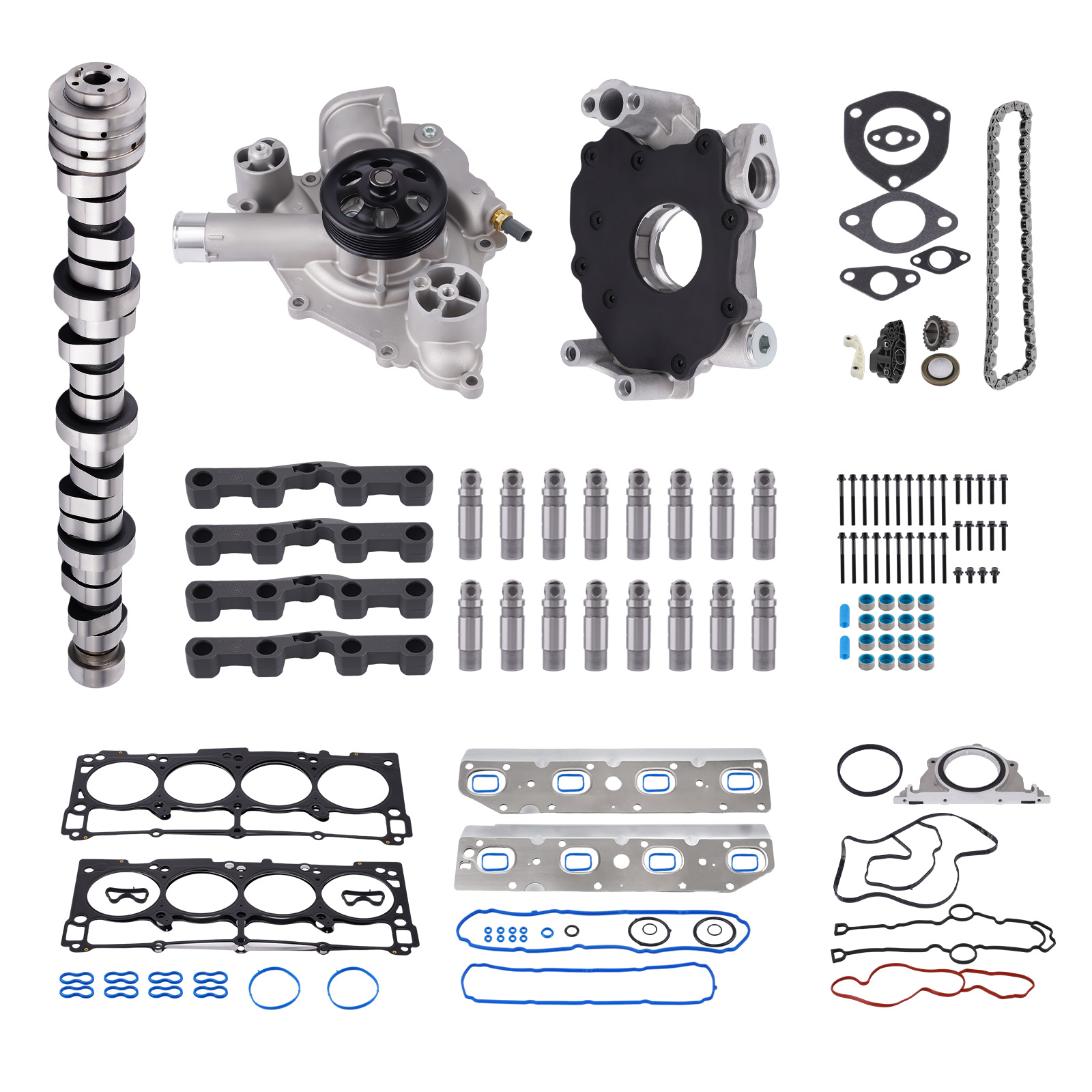 Camshaft & MDS Lifters Water Pump Fit For Ram 1500 HFE Sport Durango SLT 5.7L V8