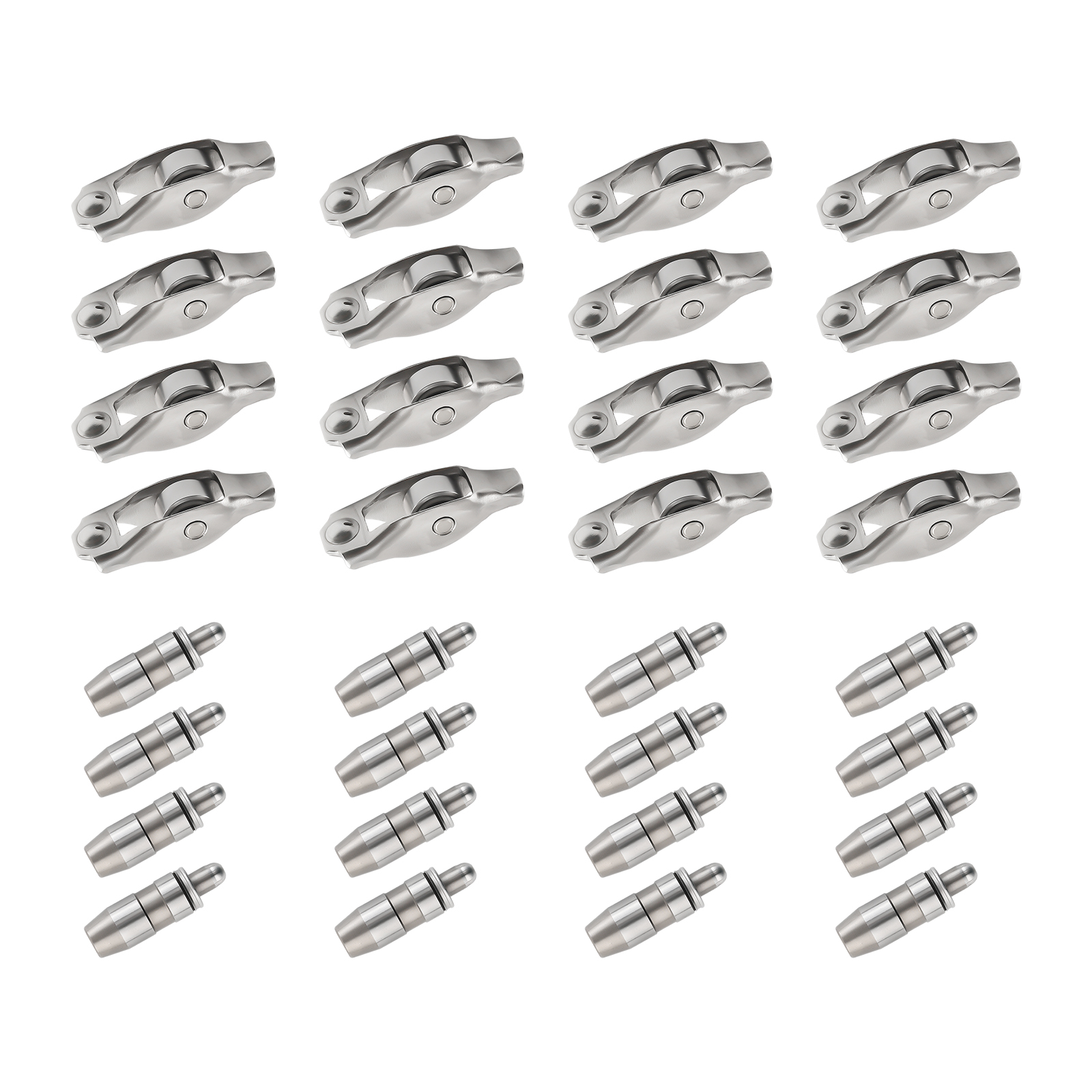 16x Lifters & Rocker Arms Sets for Dodge Ram 1500 4.7L V8 53020742AC 53020742AB