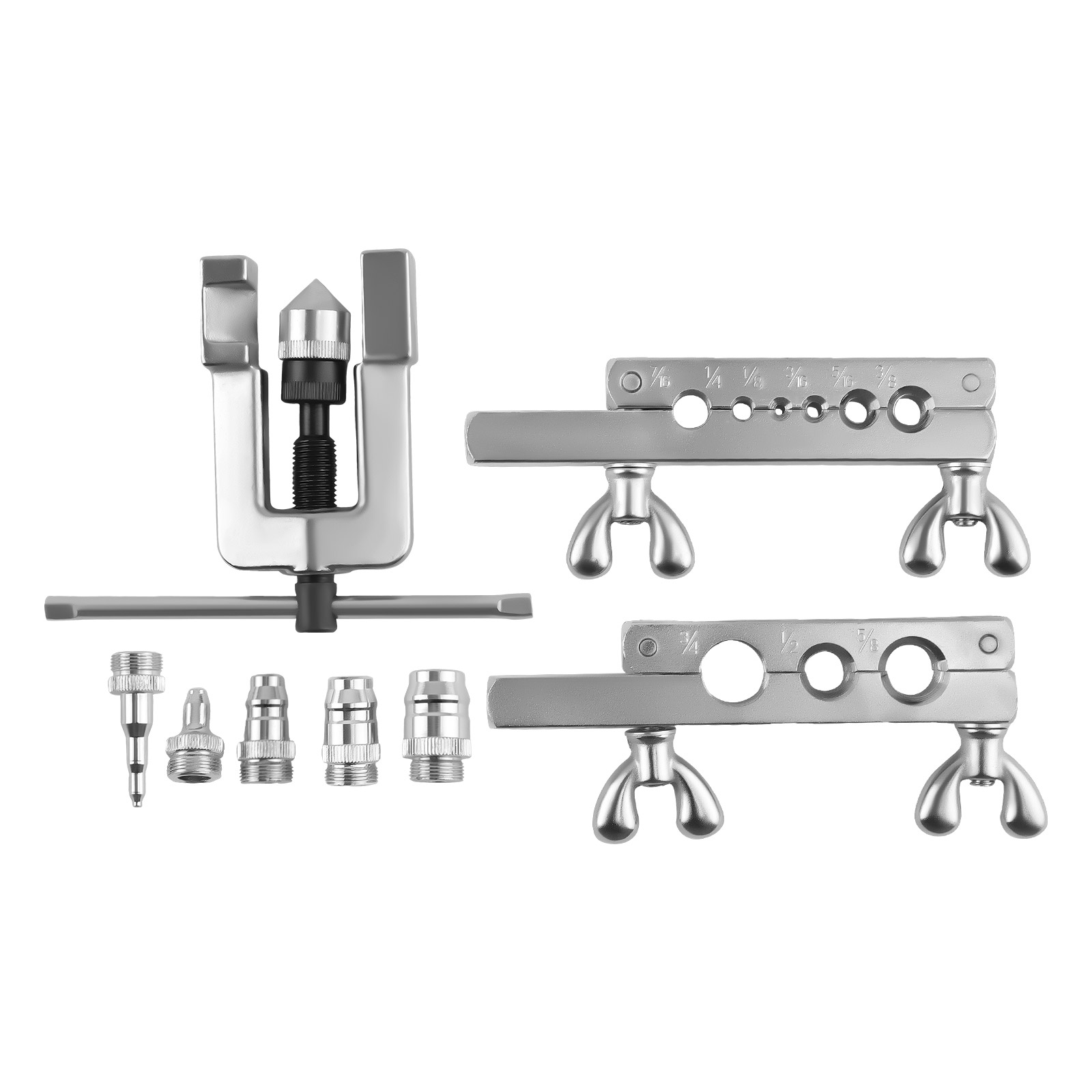 HVAC Flaring and Swaging Tool Kit Flares OD Soft Refrigeration Tube Flaring Tool