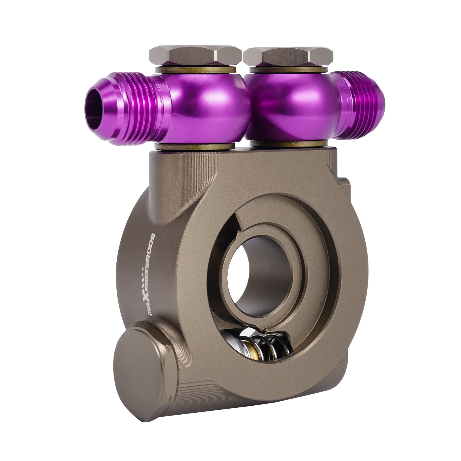 16 Row Universal Transmission Oil Cooler 10AN Aluminum w/ Full Install Kit