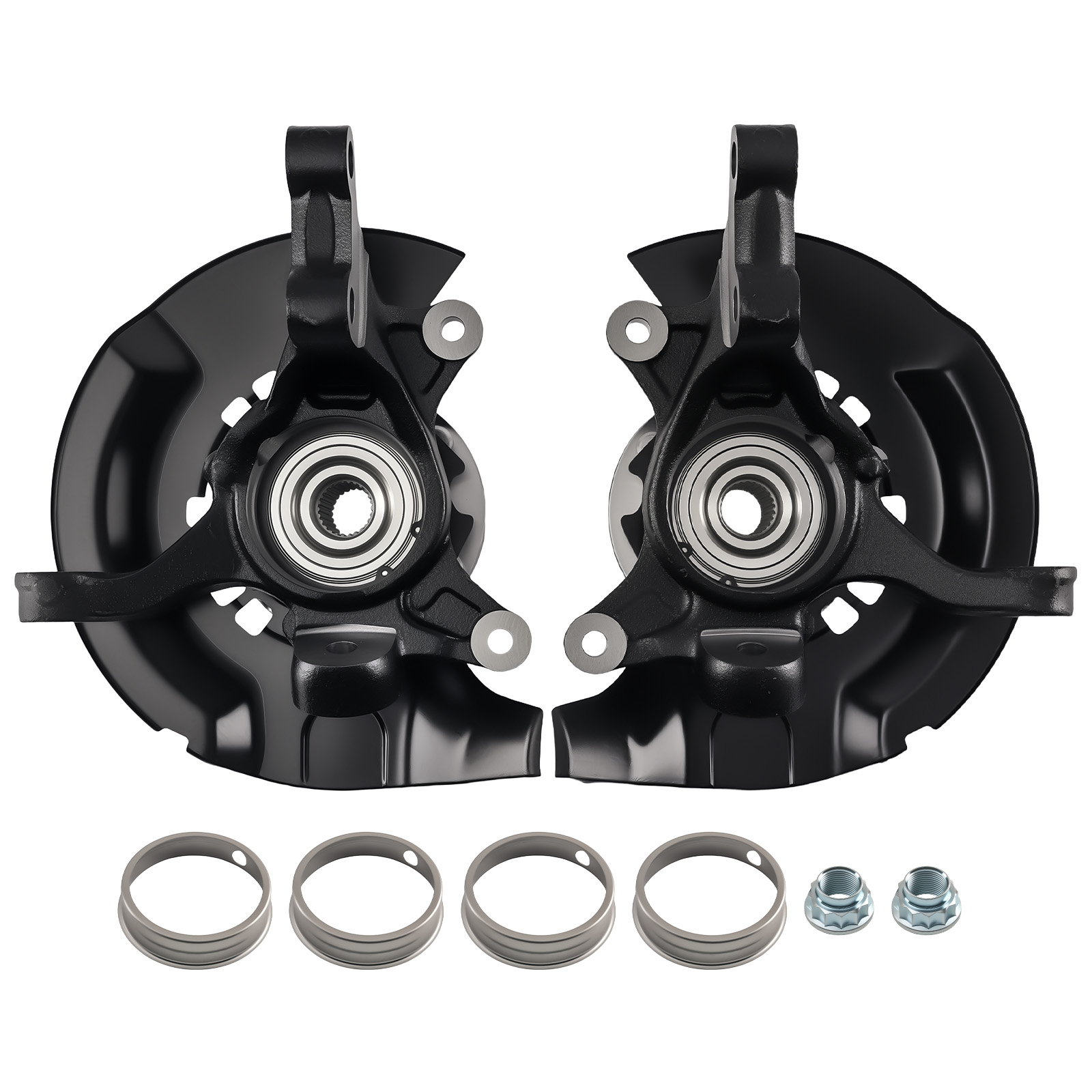 Front Wheel Bearing Hub Knuckle Kit For Toyota Camry 2.4L 04-06 698398 698399