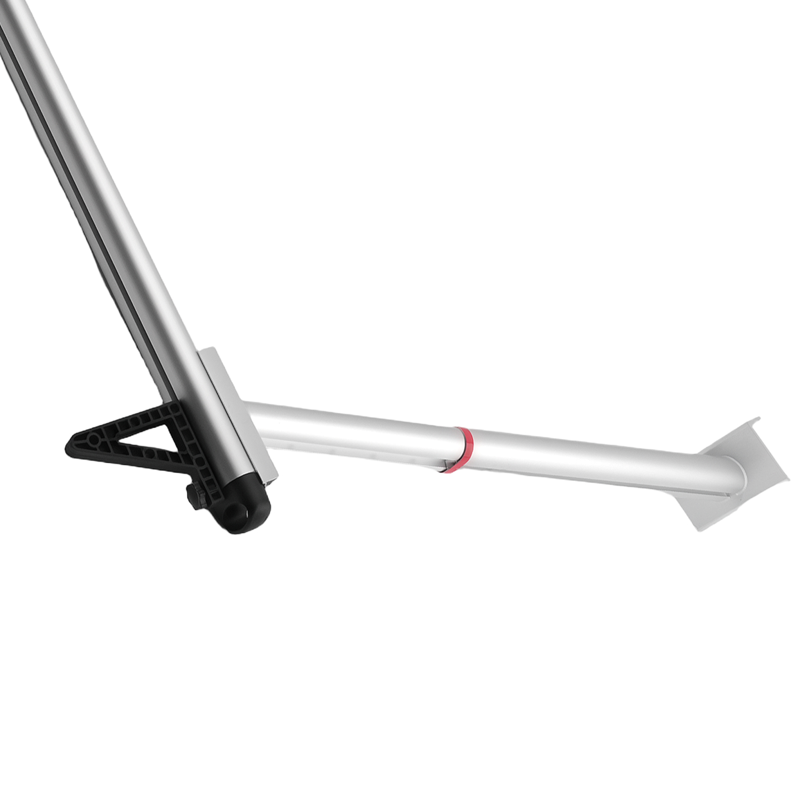 2Pcs Universal Aluminum Truck Ladder Rack 71in 800lbs Adjustable Height