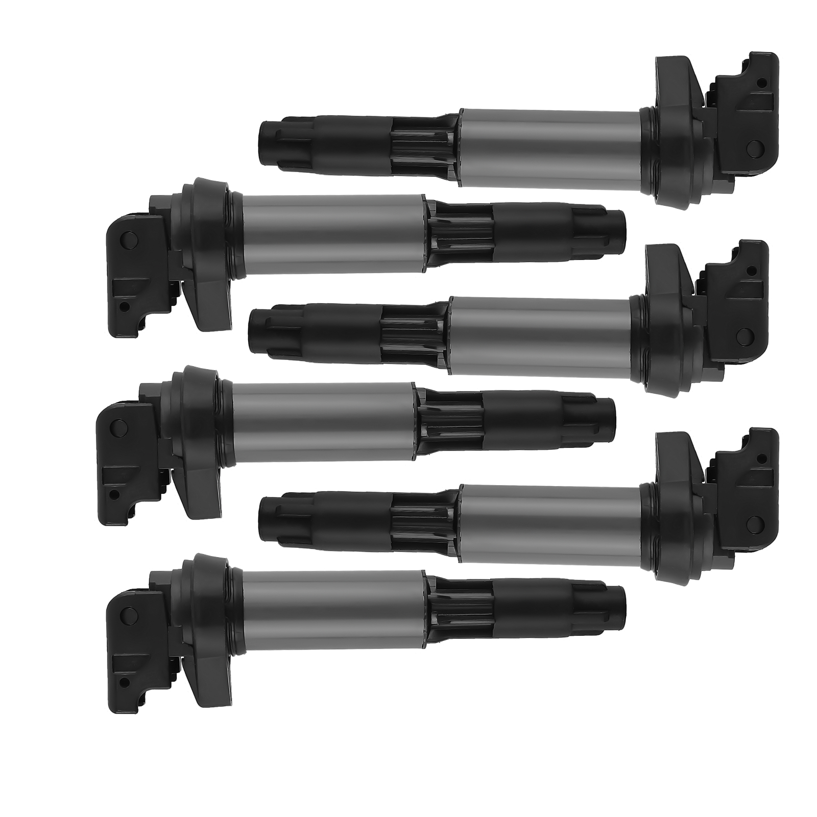 6 Ignition Coils & Spark Plugs For BMW 320i 325Ci 325i 325xi 330Ci UF522 7092