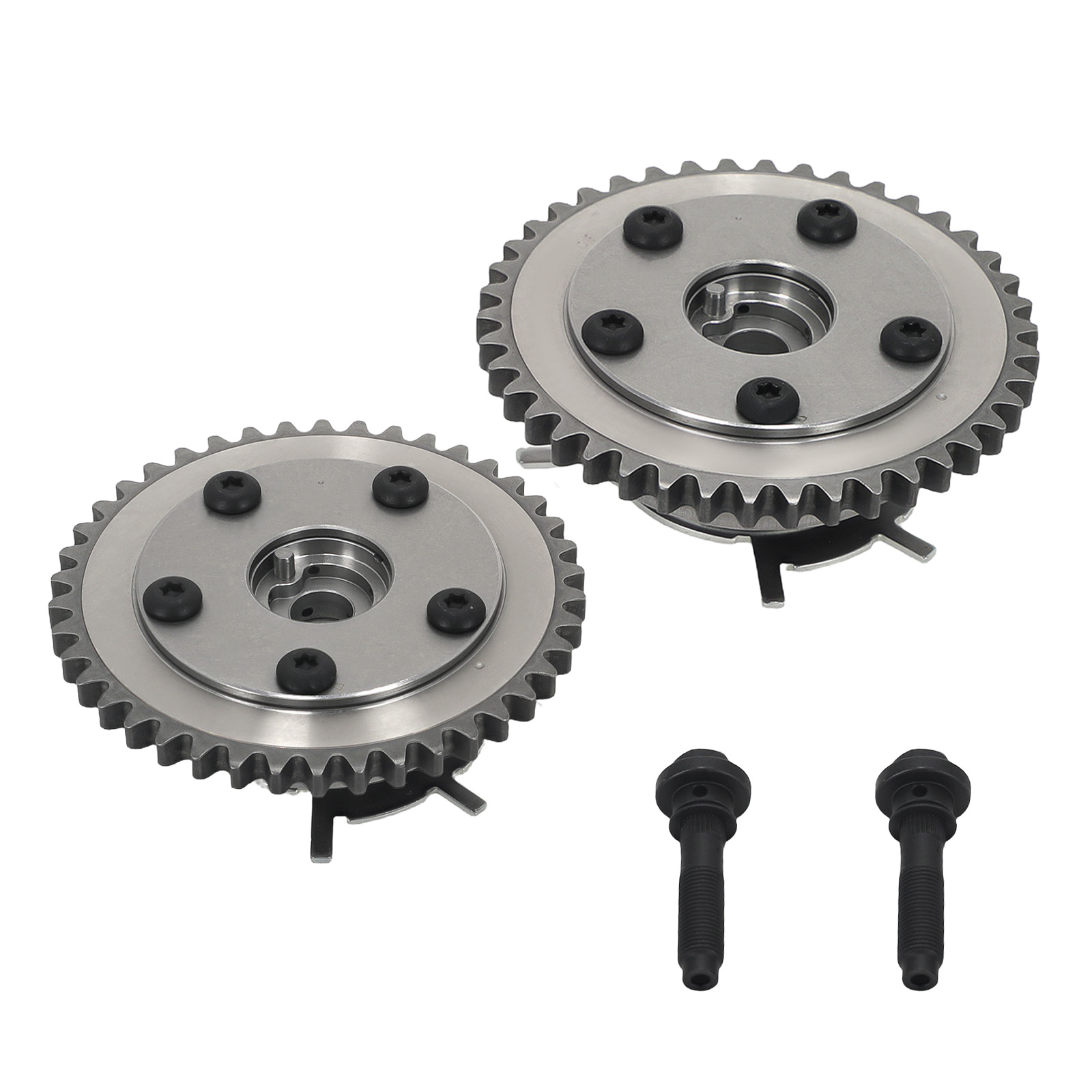 Pair Timing Camshaft Sprocket Cam Phaser For Ford F150 Lincoln Mercury 4.6L 5.4L