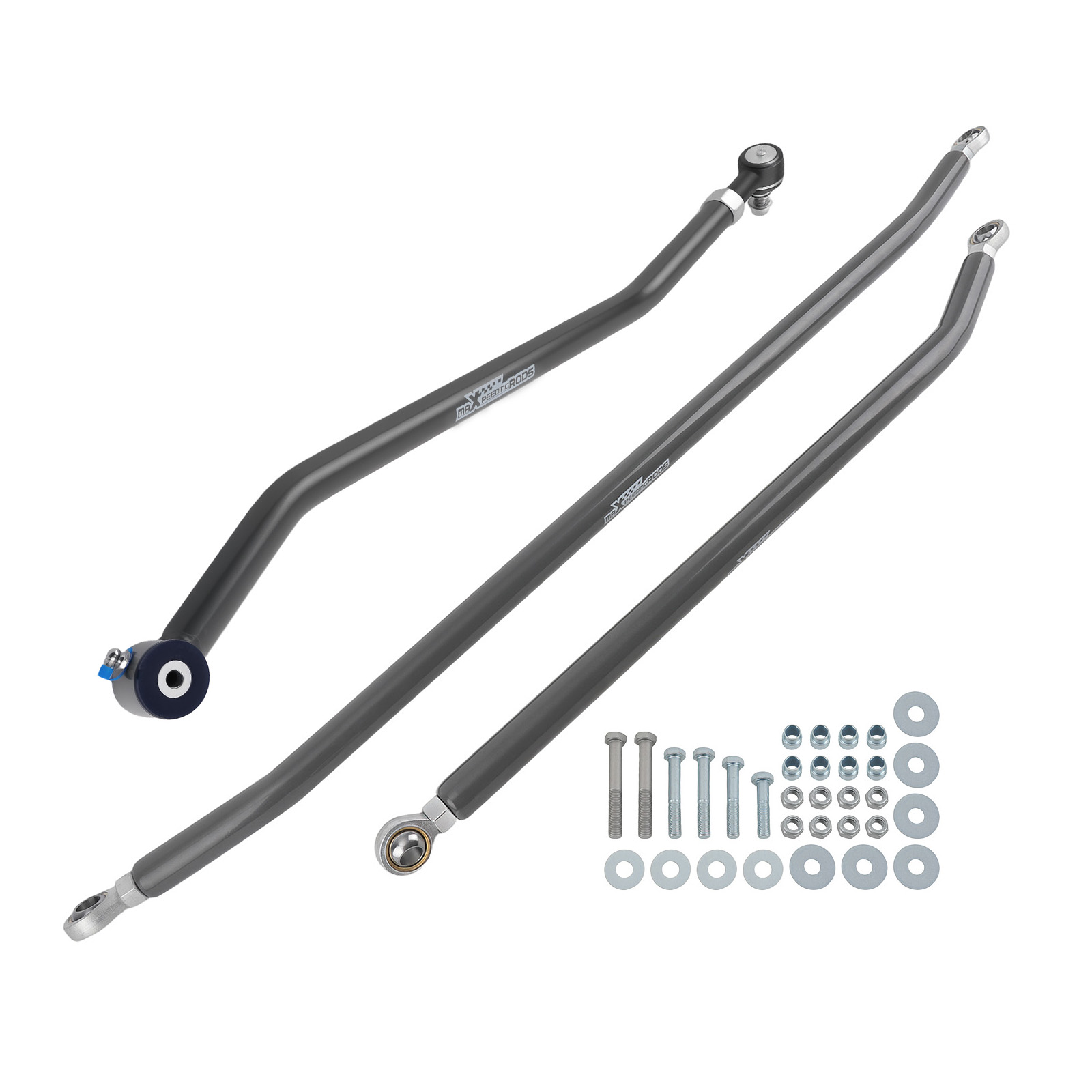 Track Bar + Crossover Steering Kit for Jeep Cherokee XJ Wrangler TJ  2.5''-4.5''