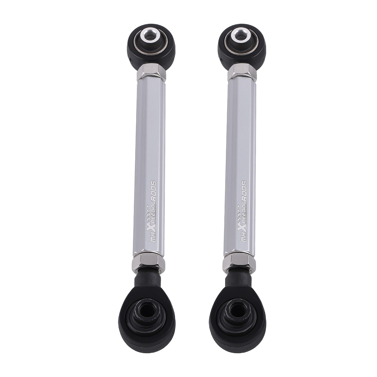 2x Adjustable Rear Toe Arms for Honda Civic 2016 2017 2018 2019 2020-2024 FC FK