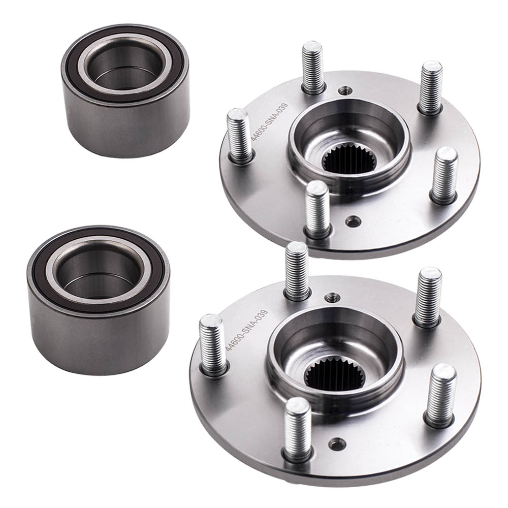FRONT WHEEL HUBS & BEARINGS FOR HONDA CIVIC DX,EX,GX,LX  PAIR 2007-2010 510089