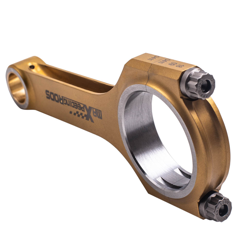 Titanized EN24 Connecting Rods for Honda Civic CRX D16 ZC SOHC VTEC D ARP 5.394