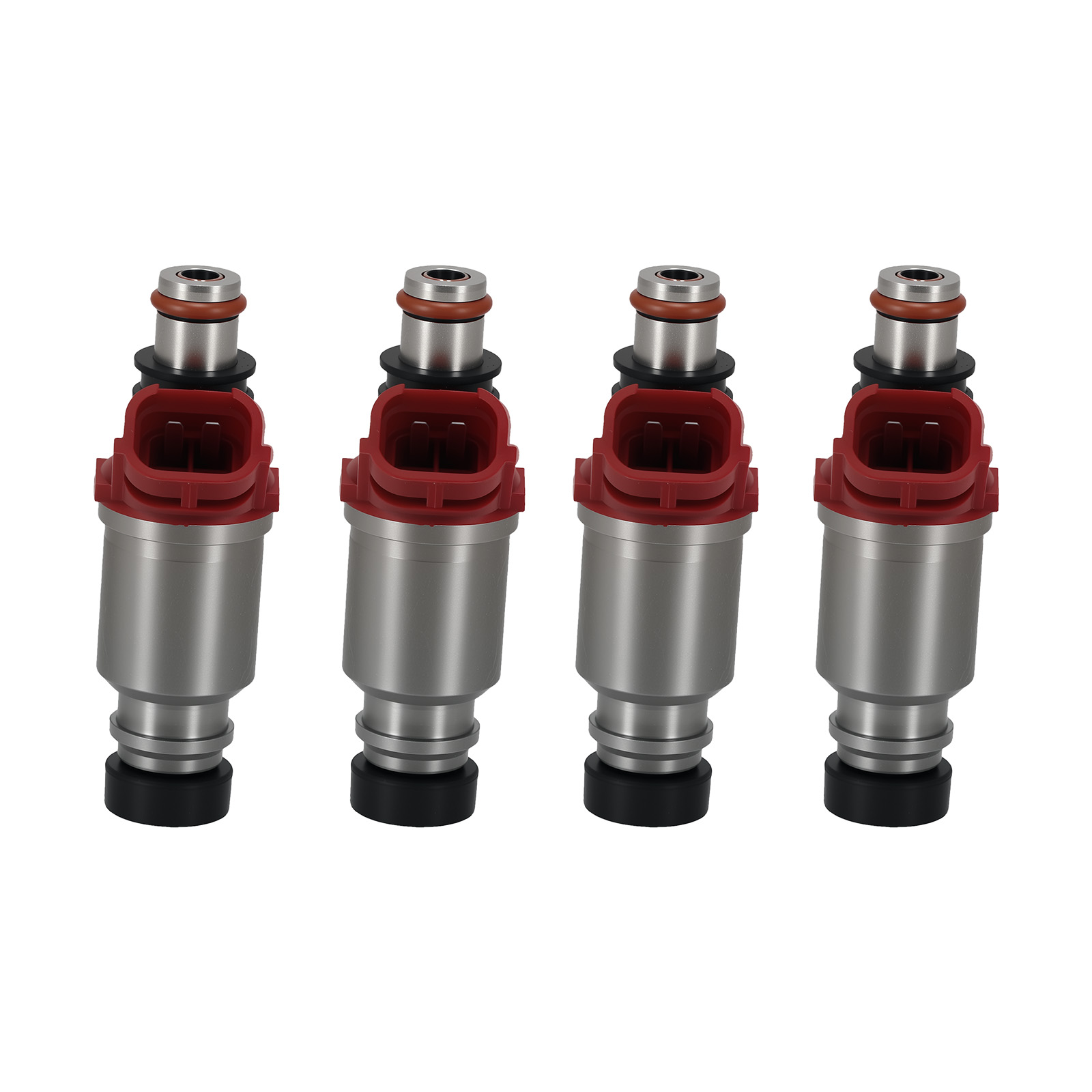 4pcs Fuel Injectors for Toyota Corolla Celica Geo Prizm 1.8L 1993-1997 Front