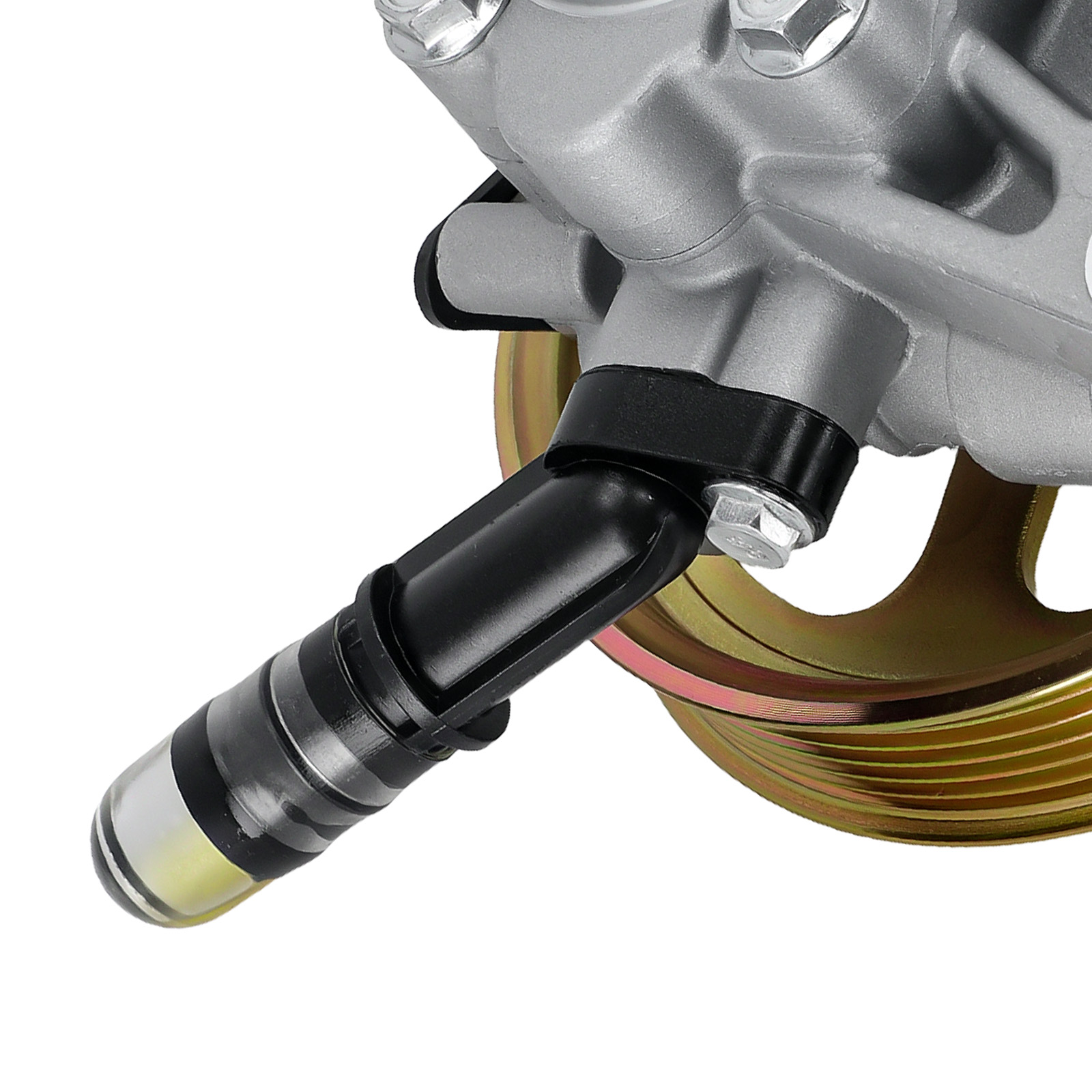 Power Steering Pump + Pulley For Honda Accord V6 3.5L 2008-2012 56110R70A11