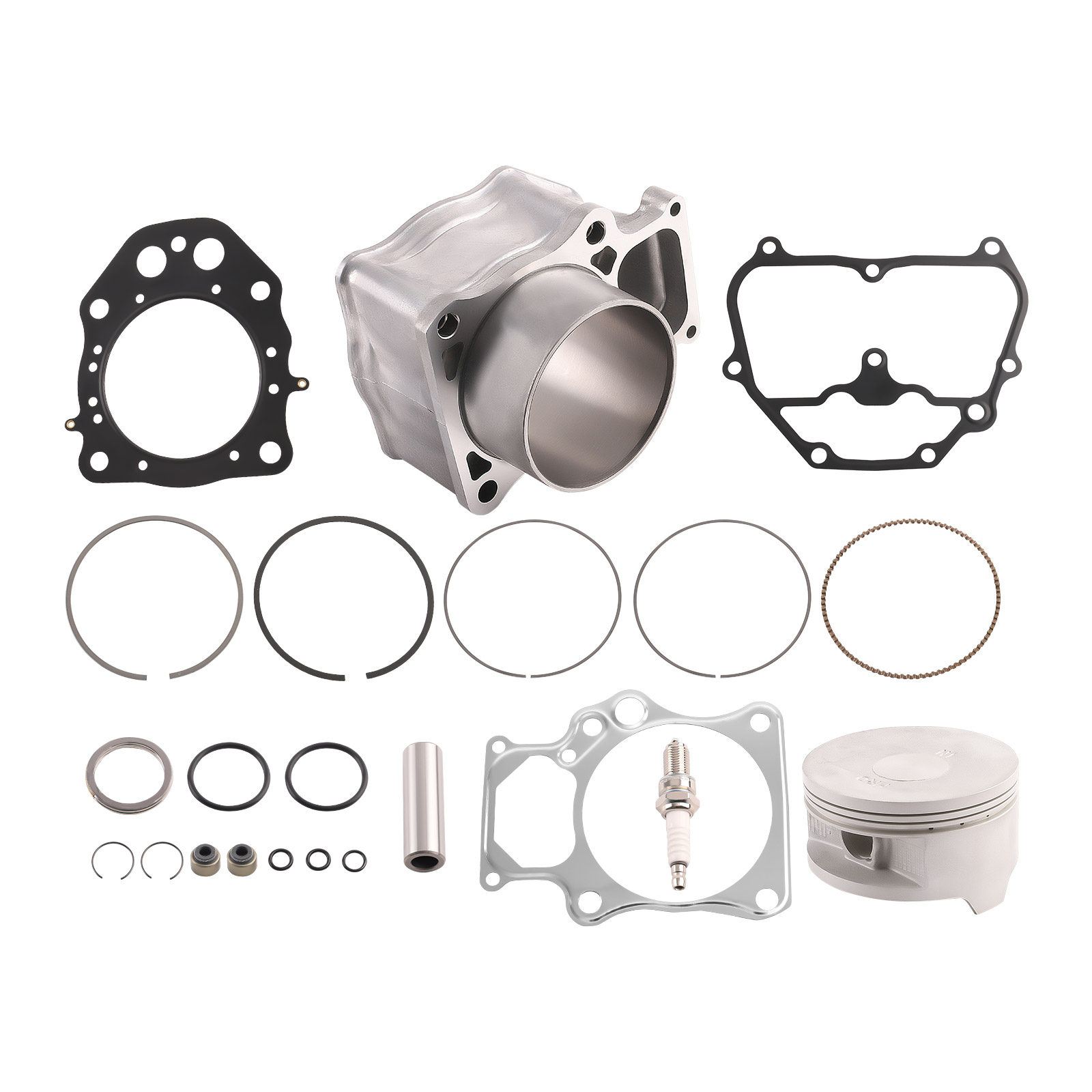 Top End Rebuild Kit Cylinder Piston For 2012-2019 Honda TRX500 FM/FE/FPE/FPM ATV