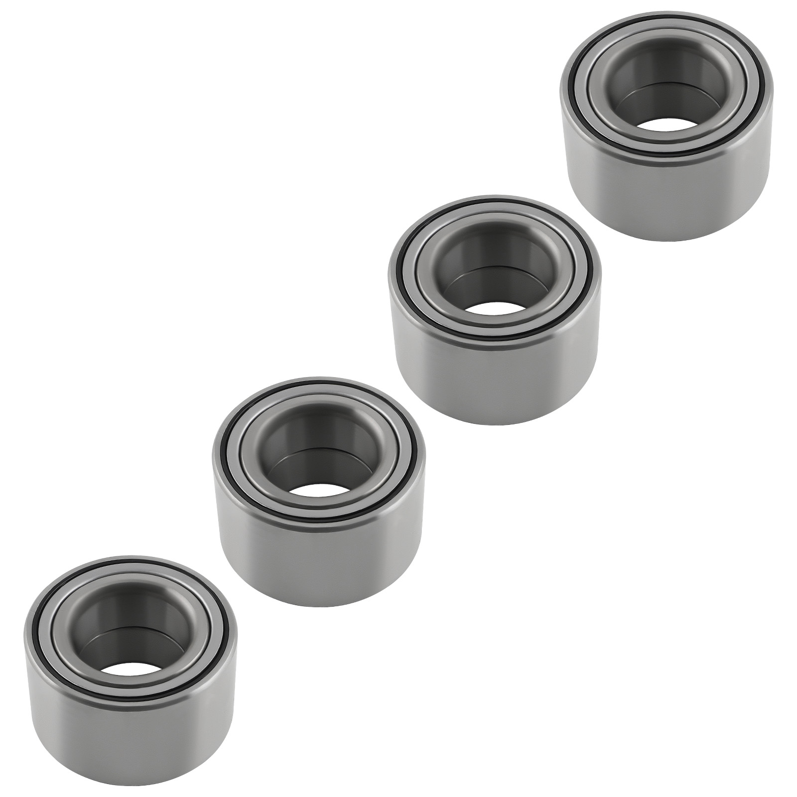 4x Front Rear Wheel Bearings For Yamaha Kodiak 450 YFM450 2005-2006