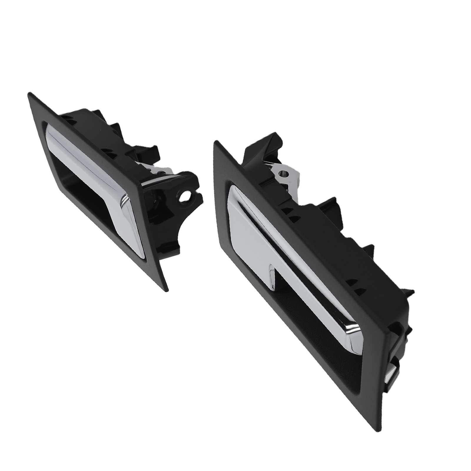 Interior Door Handle 2Pcs for Ford F-150 2009-2014 Plastic 9L3Z1522601CB LR