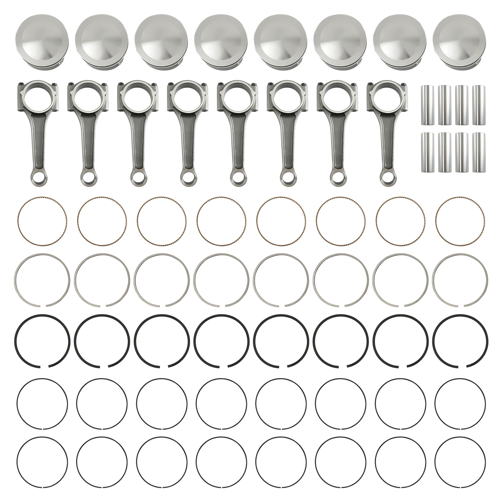 Connecting Rod Piston Set for Chrysler Dodge RAM 1500 5.7L 2003-2008 Hemi