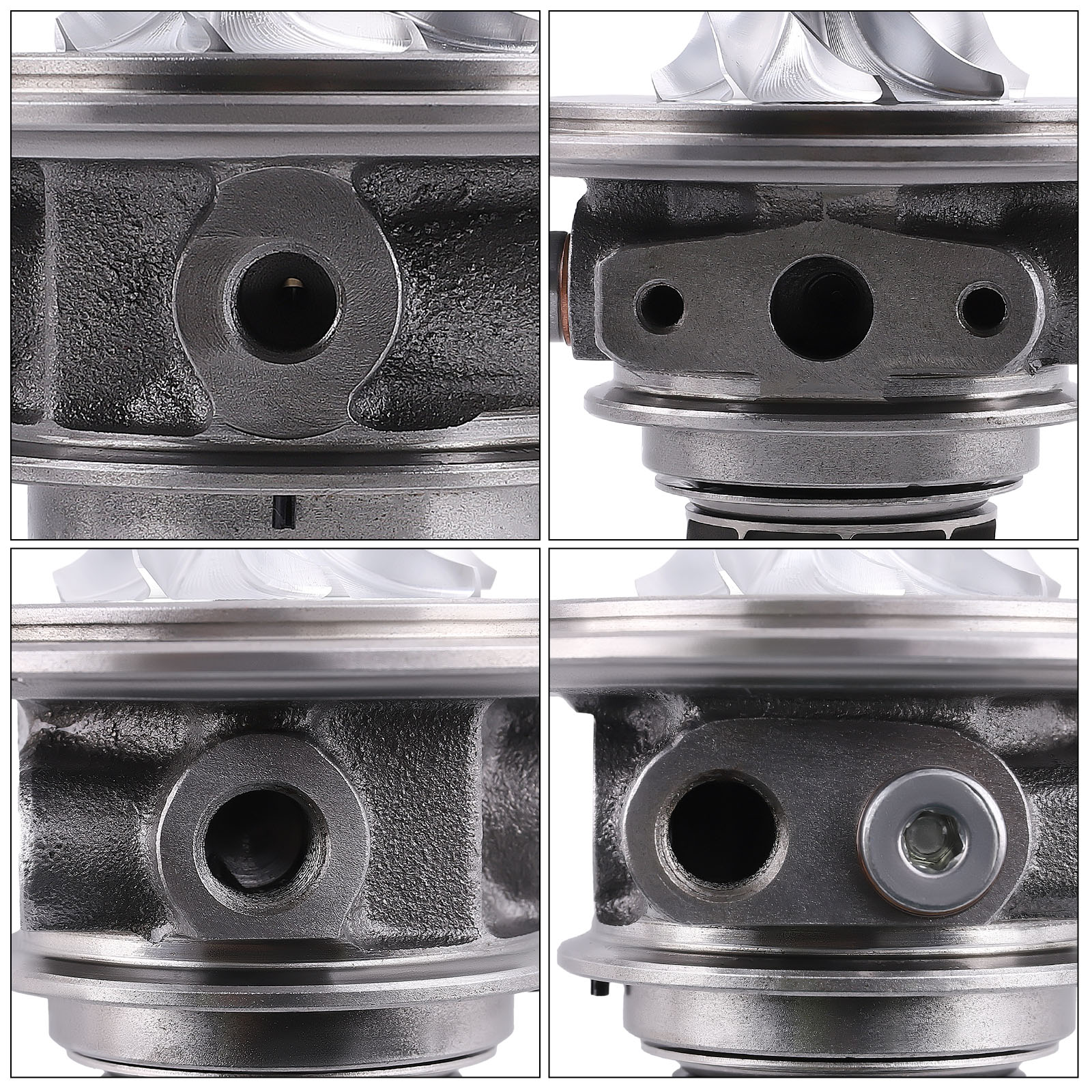 Left Billet Turbo Cartridge Core for INFINITI Q60 Q50 3.0 Red Sport 400 2016-21