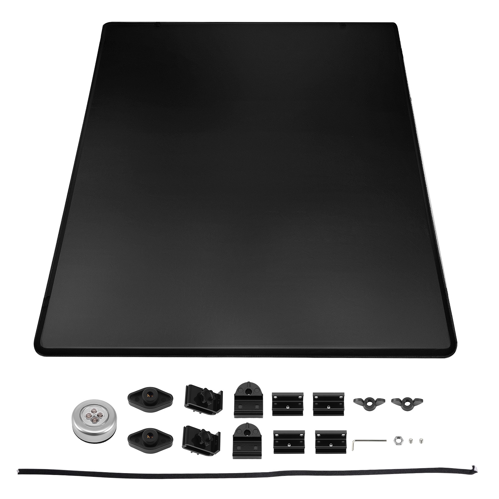 5.5ft Soft Tri-Fold Tonneau Cover for Toyota Tundra 2007-2026 Waterproof Vinyl