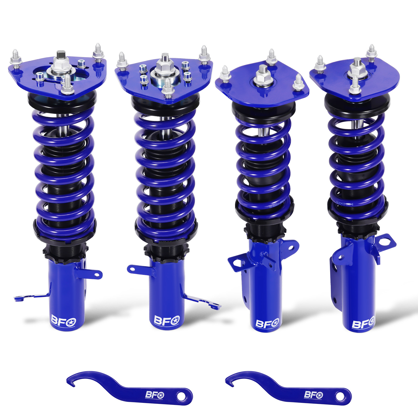 BFO Coilover Shock Suspension Kit for Toyota Corolla 1987-2002 Adjustable Height