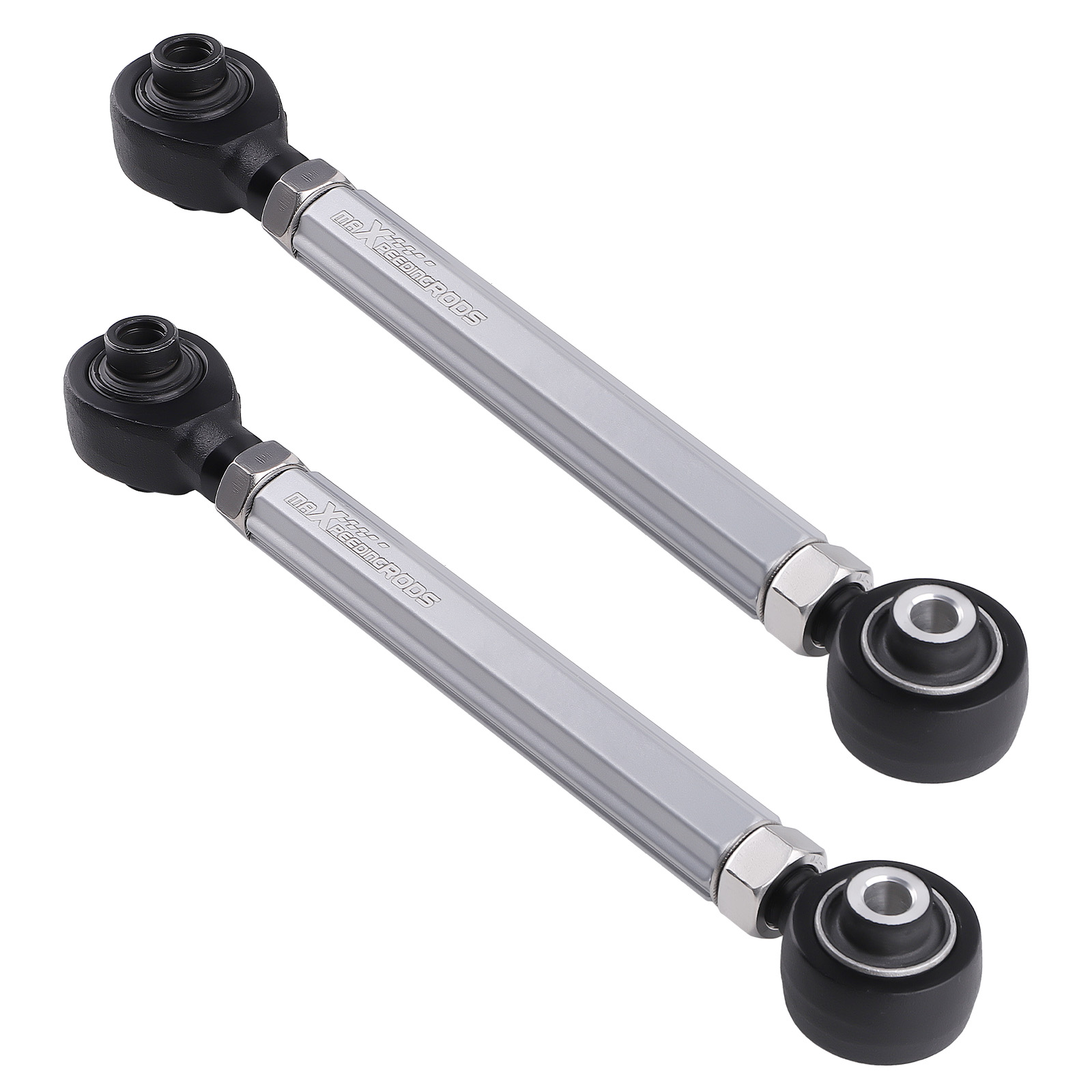 2x Adjustable Rear Toe Arms for Honda Civic 2016 2017 2018 2019 2020-2024 FC FK