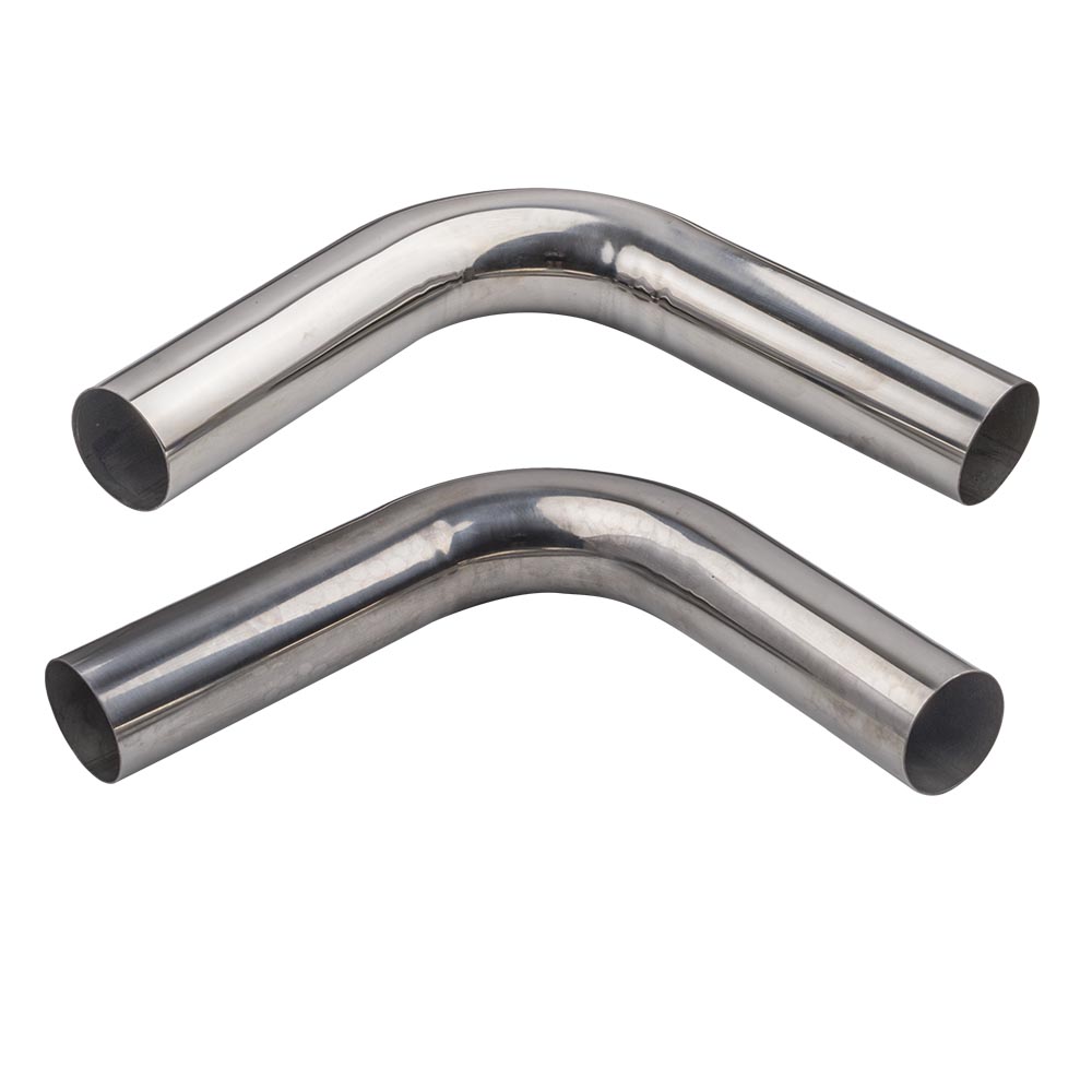 6x 3" Stainless Steel T304 Straight & 45 90 Degree Bend Exhaust Tube T304 Stainless Steel Exhaust Tubing