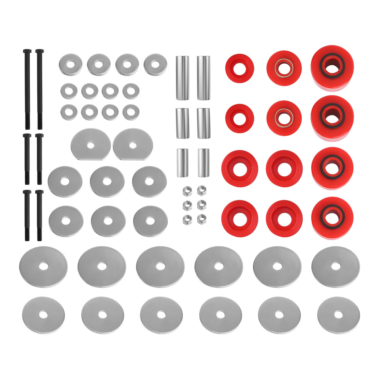 Polyurethane Body Cab Mount Bushing Kit for Ford F150/F250/F350 2WD 4WD 80-1998