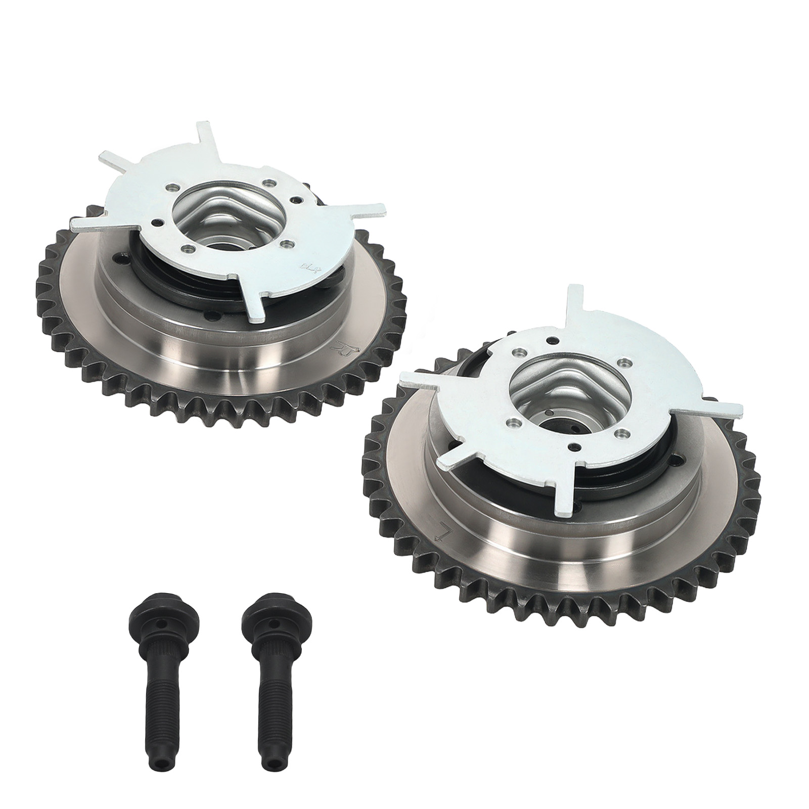 Pair Timing Camshaft Sprocket Cam Phaser For Ford F150 Lincoln Mercury 4.6L 5.4L