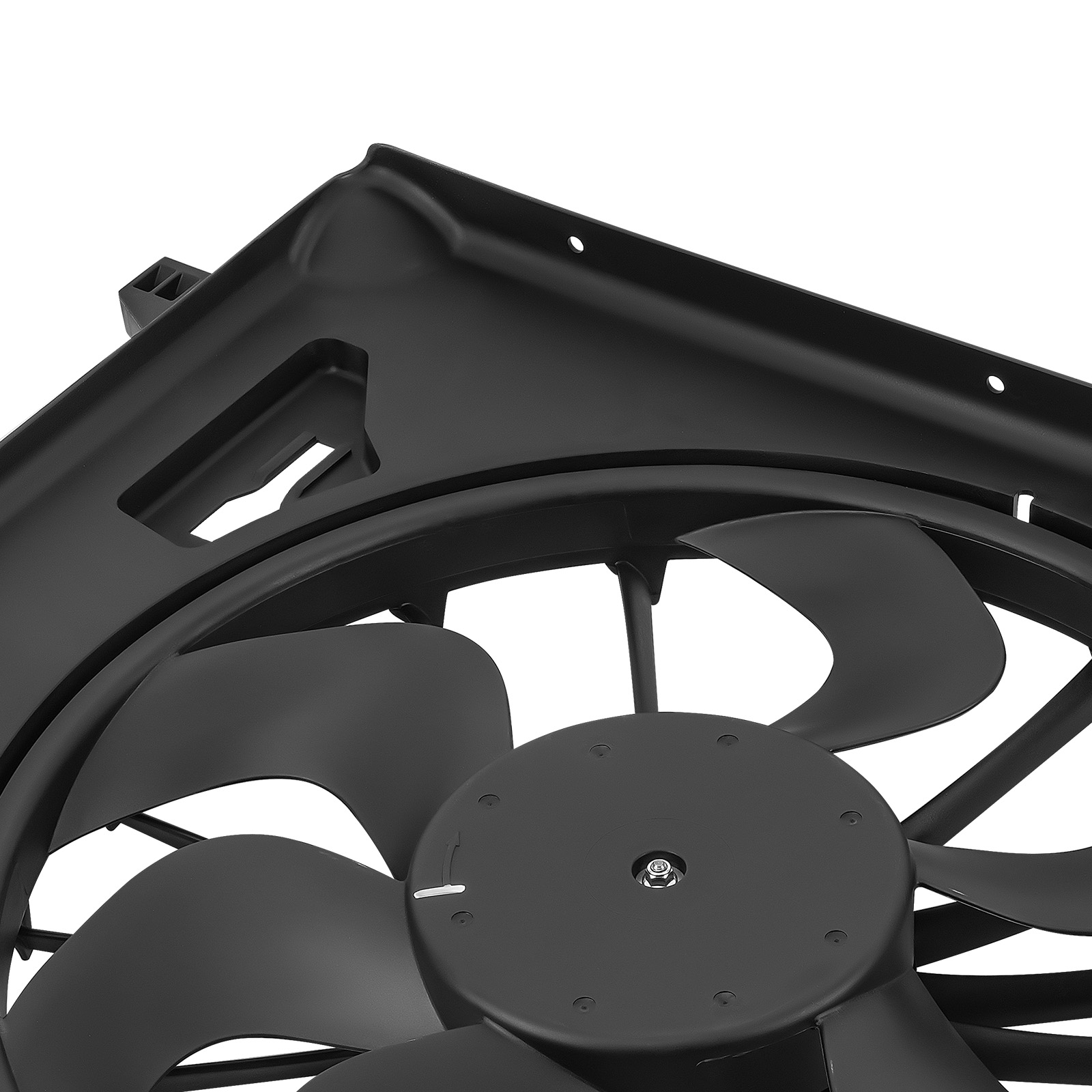 Cooling Fan Assembly for Jeep Wrangler JK V6 3.8L 07-2011 52079654AE 55056642AC