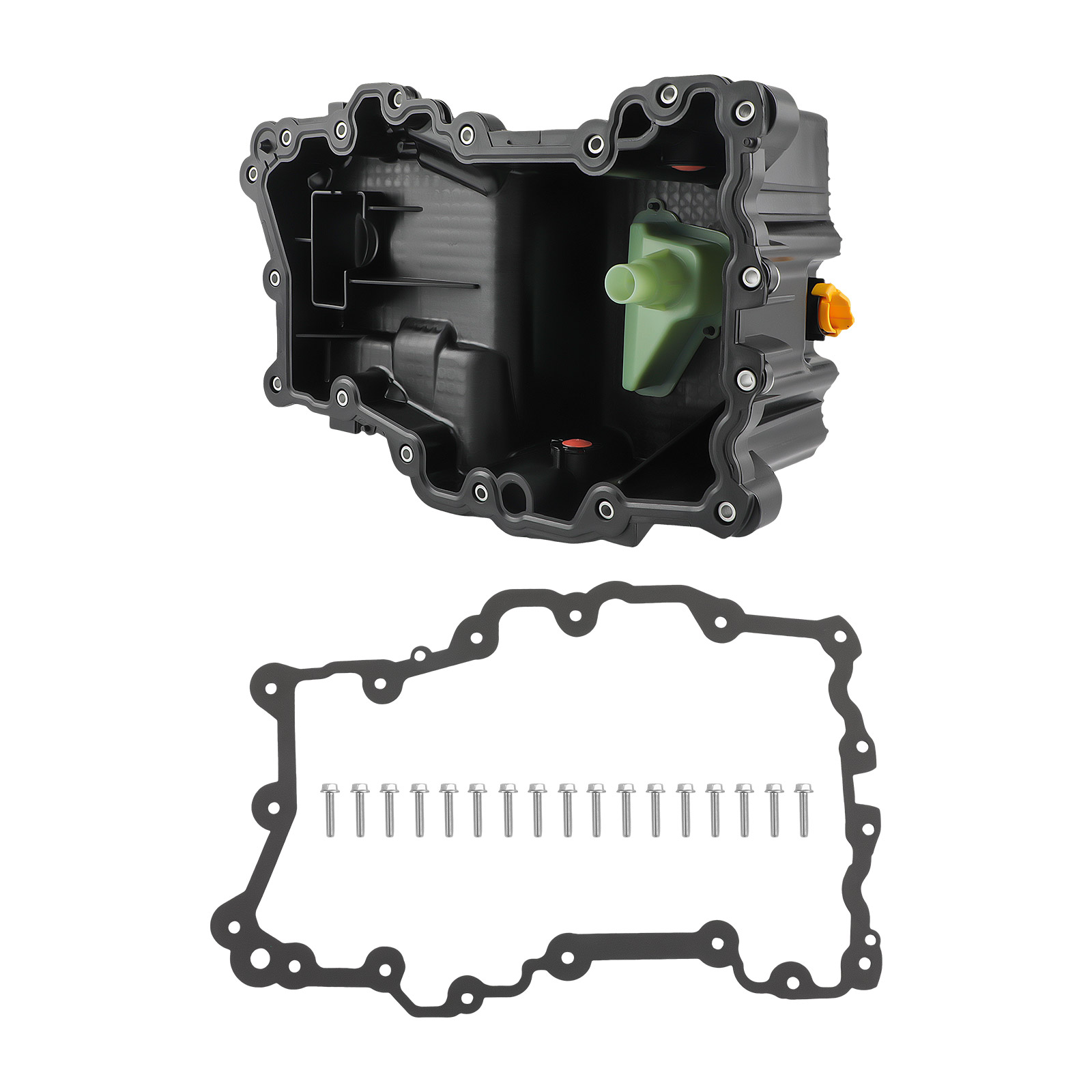 Engine Oil Pan Kit W/ Gasket Fit 2015-18 Ford F150 2.7L V6 FL3Z-6675C 264336