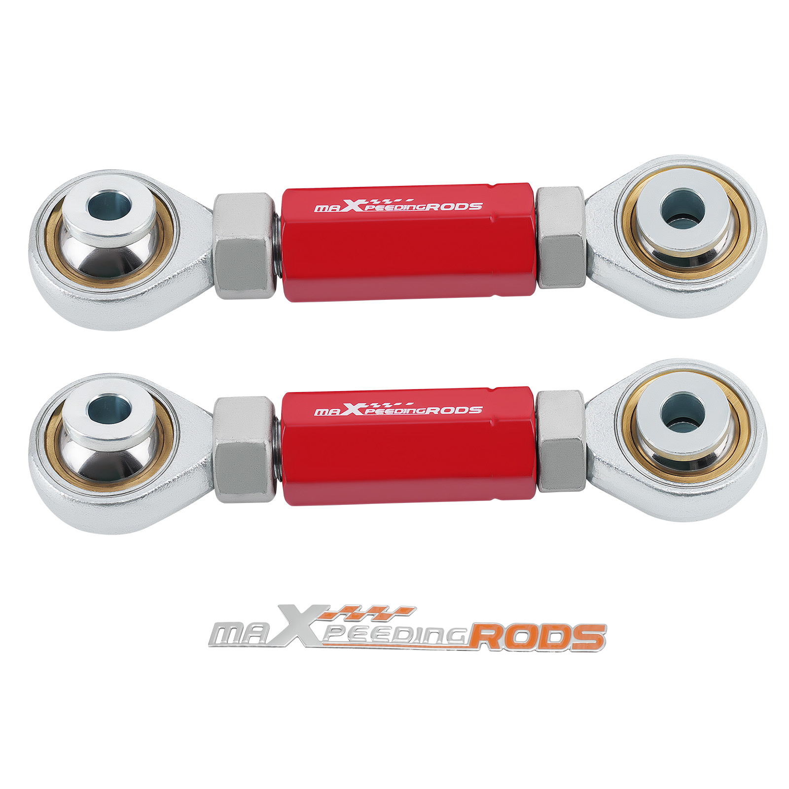 2x Adjustable Alignment Rear Toe Arms +/- 3 Degrees For 1997-2001 Honda CR-V CRV