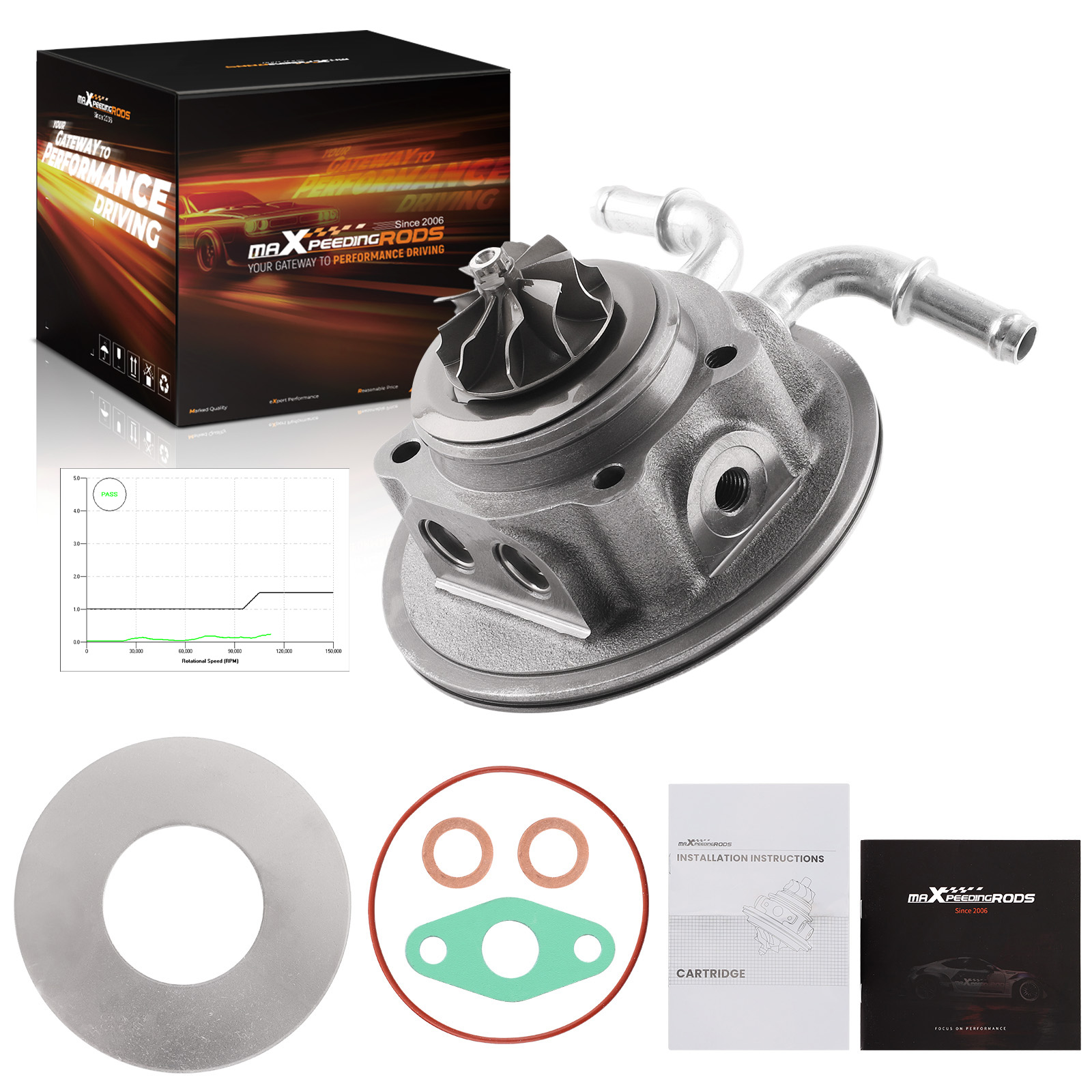 Billet Turbo Cartridge For Ford EcoSport Fiesta Focus 1.0 L EcoBoost 100HP